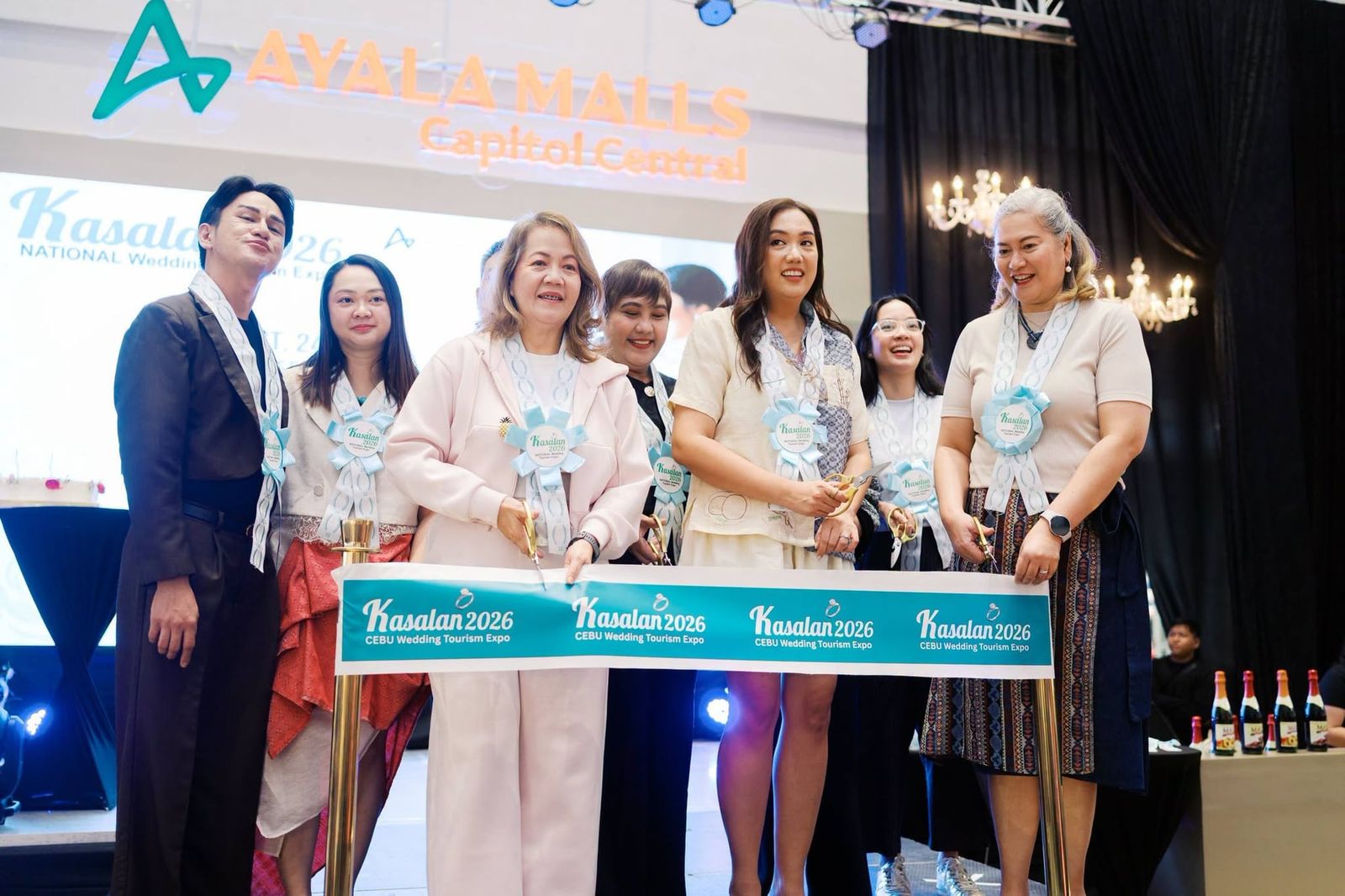 Ribbon cutting at the opening of Kasalan 2026