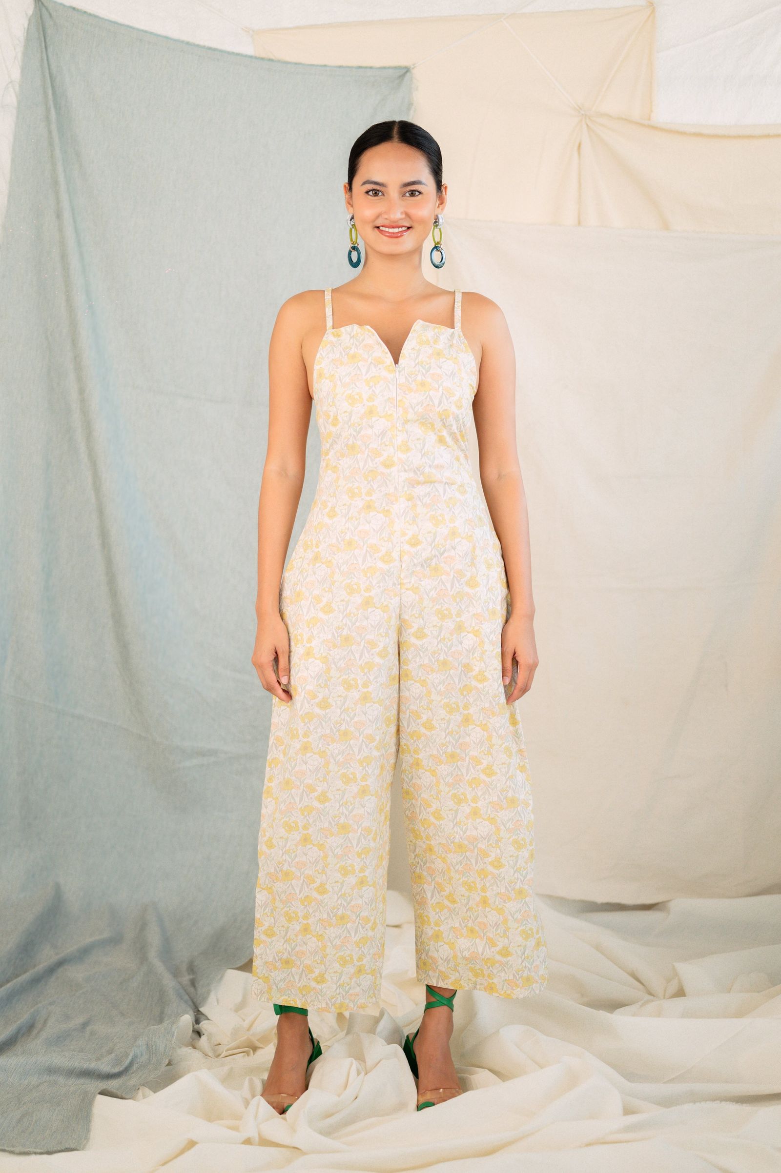 Beauty Gonzalez x GS: A Maharani's Dream in Floral Fabric
