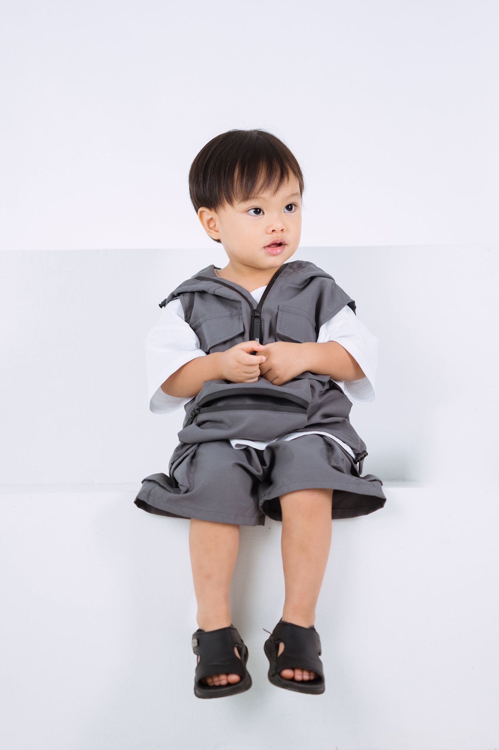 Grey by GS Col 1: Kansai Three Piece Set