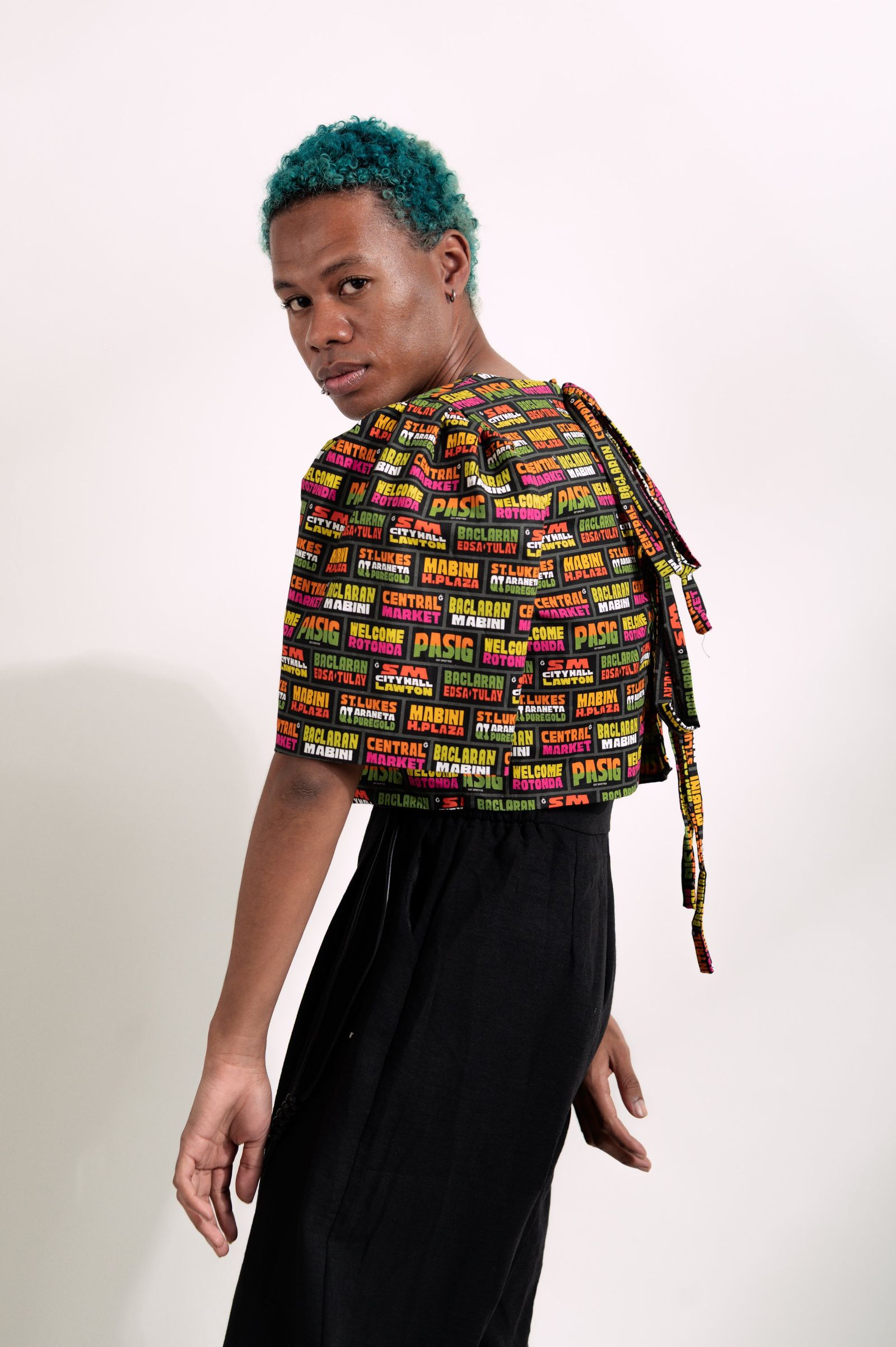 MNL EMGEE by Get Spotted: Gabriela Top in Para Po Fabric