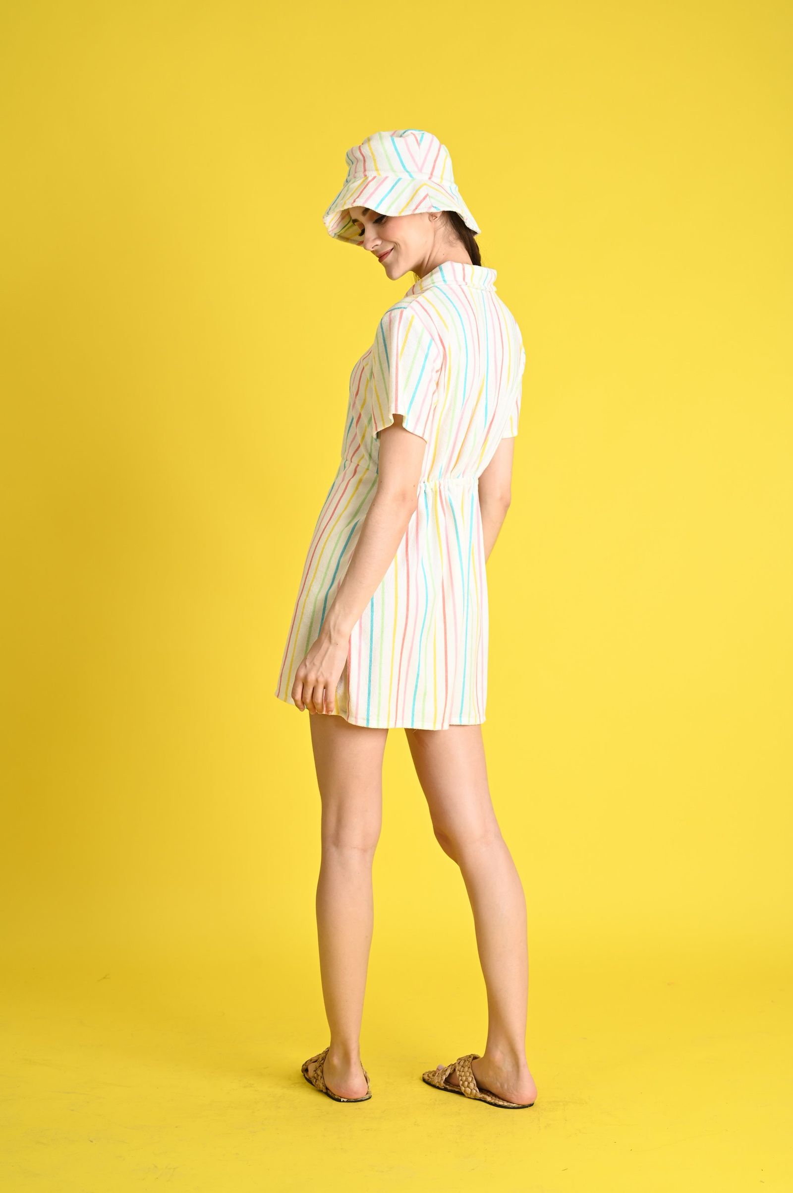Swim 2023: Salisbury Towelette Romper with Bucket Hat