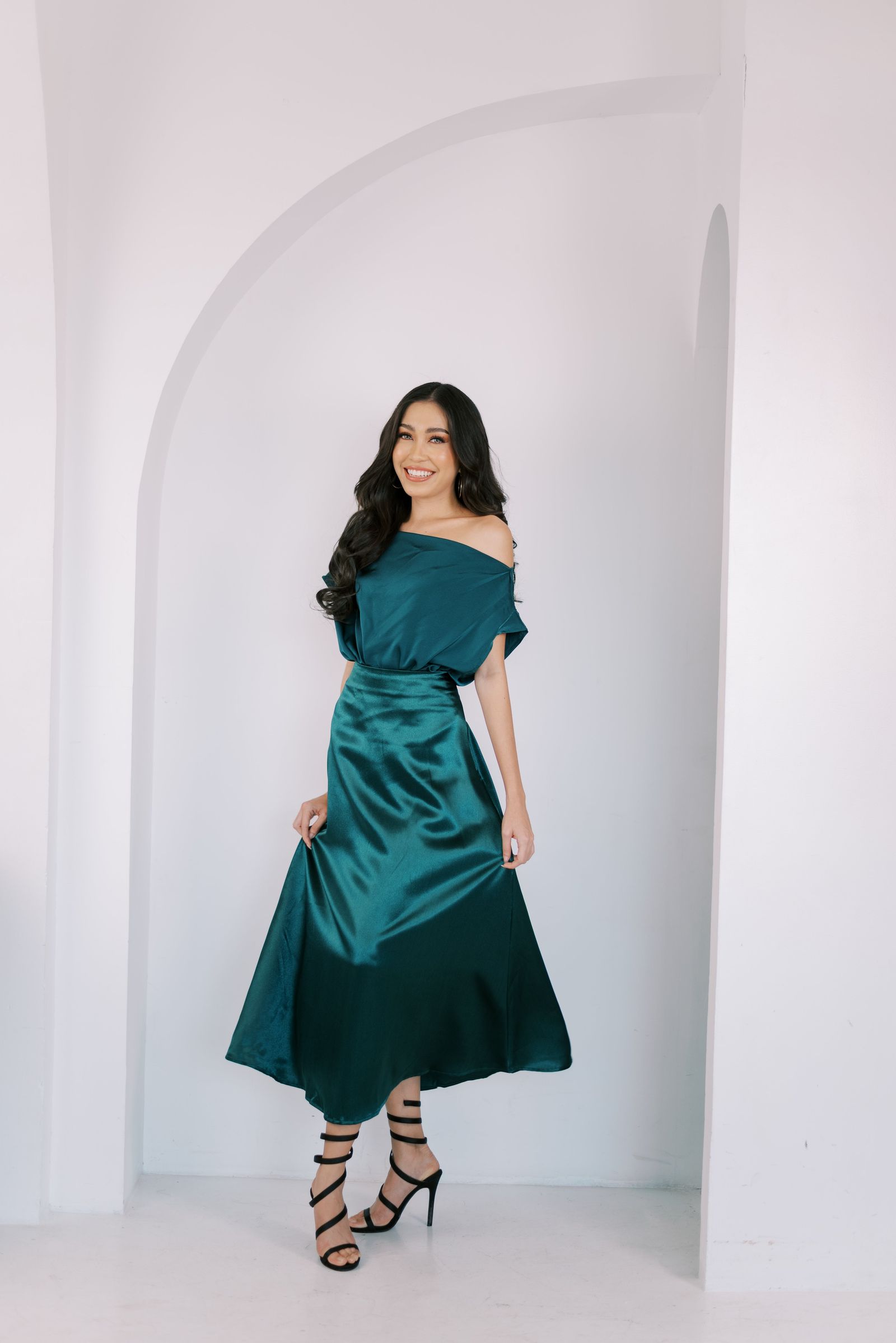 GS Party: Rosalie Silk Skirt