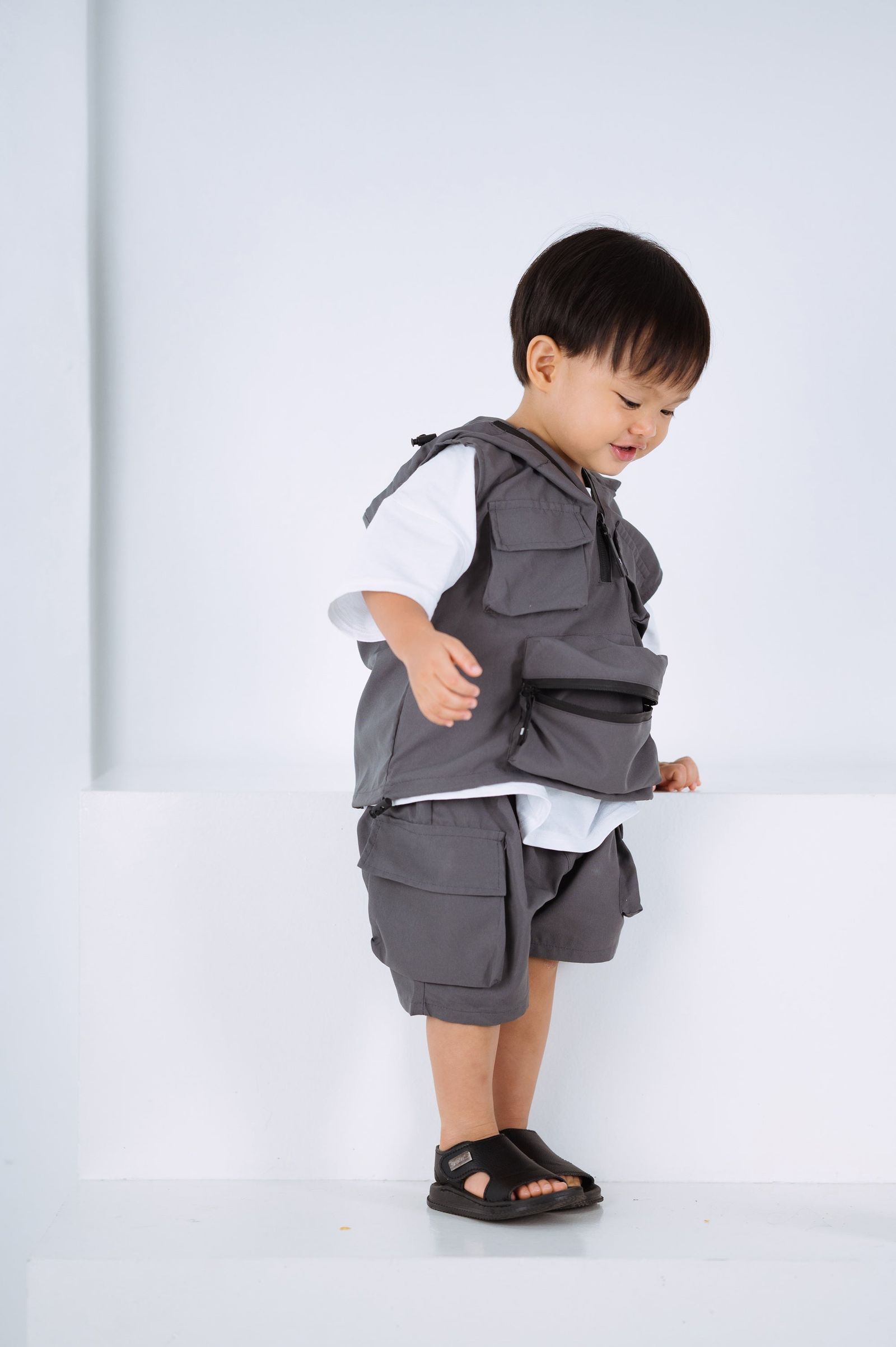 Grey by GS Col 1: Kansai Three Piece Set