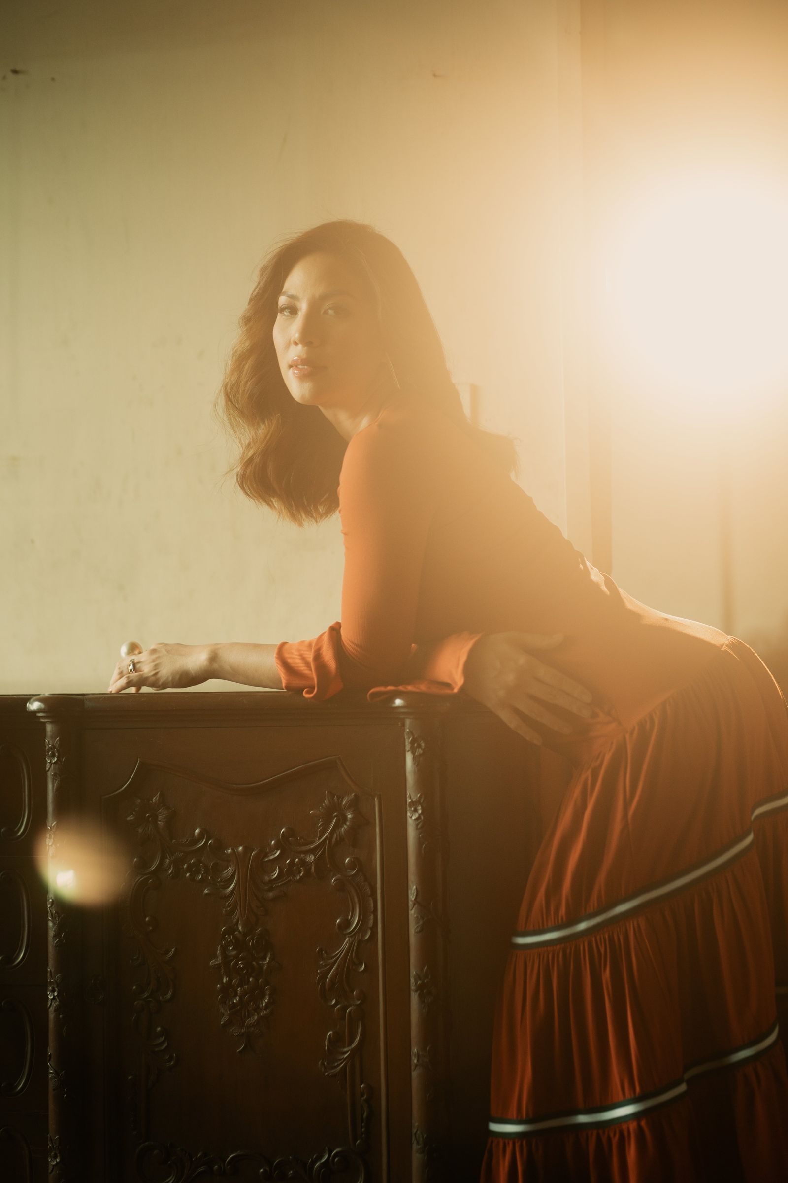 GET SPOTTED SHOP STOCKS BFM x LDG 4: LDG 4: Zelda Maxi Dress