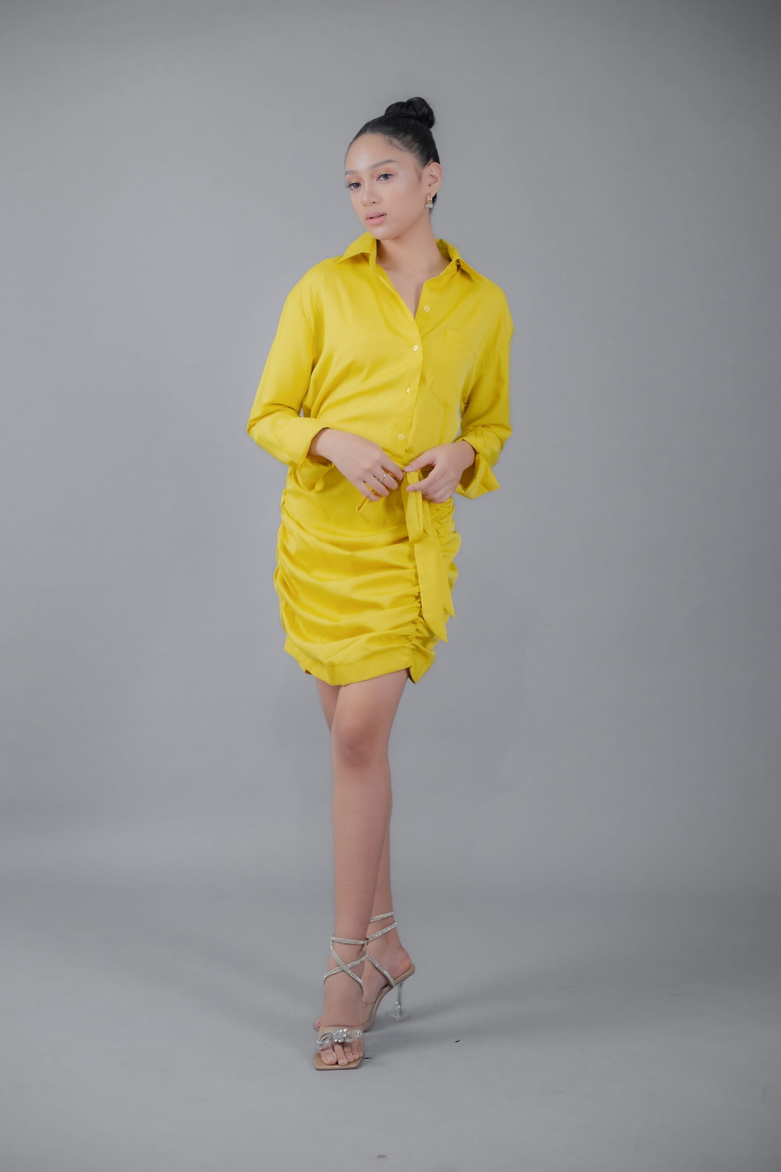 GS Date Night 2: Emma Mini Button Down Dress