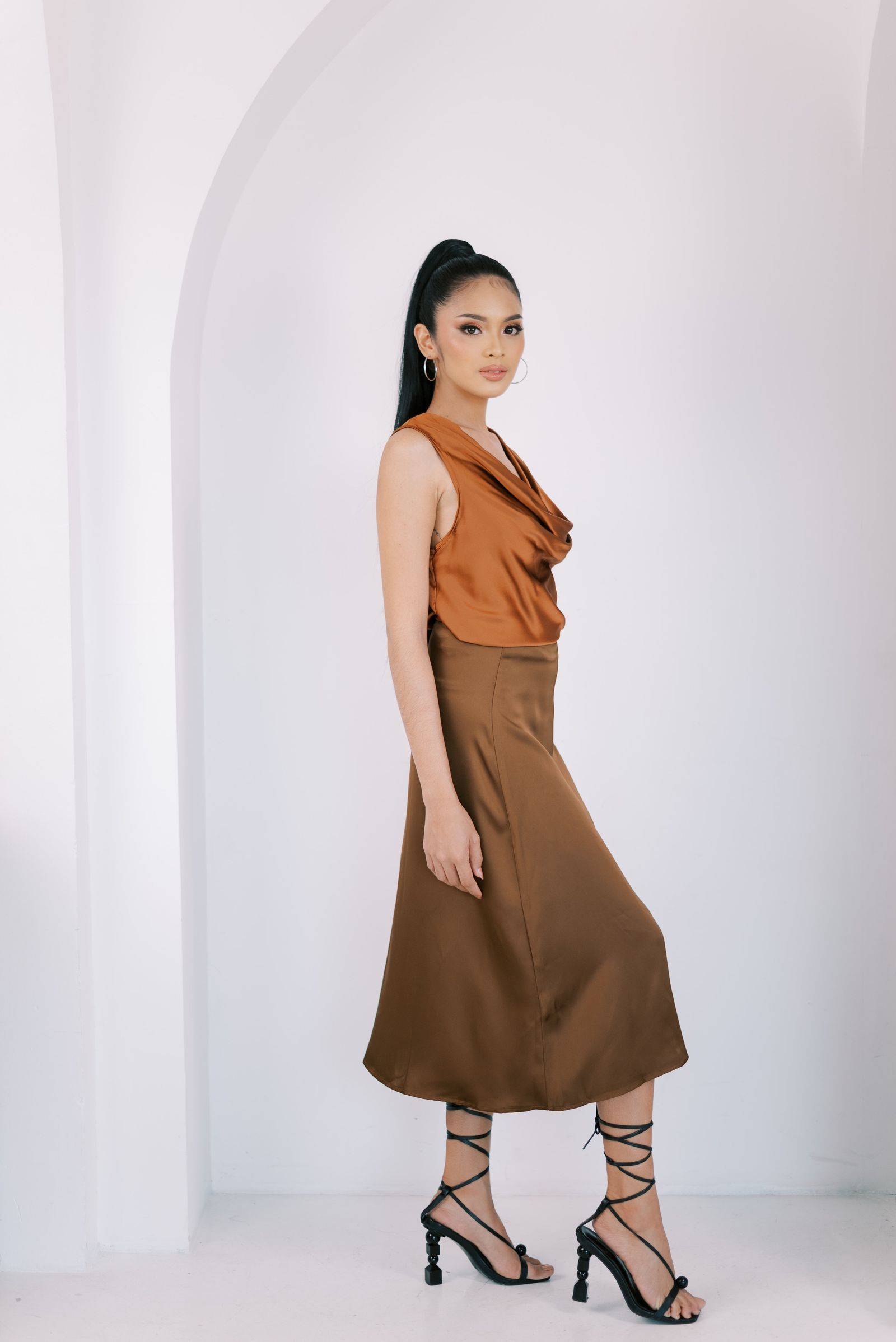 GS Party: Reinette Cowl Neck Top
