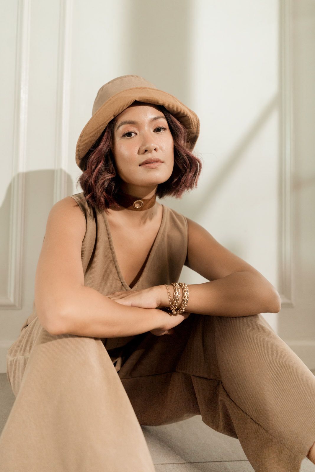 Laureen Uy x GS Style 6: Jumpsuit in Corduroy