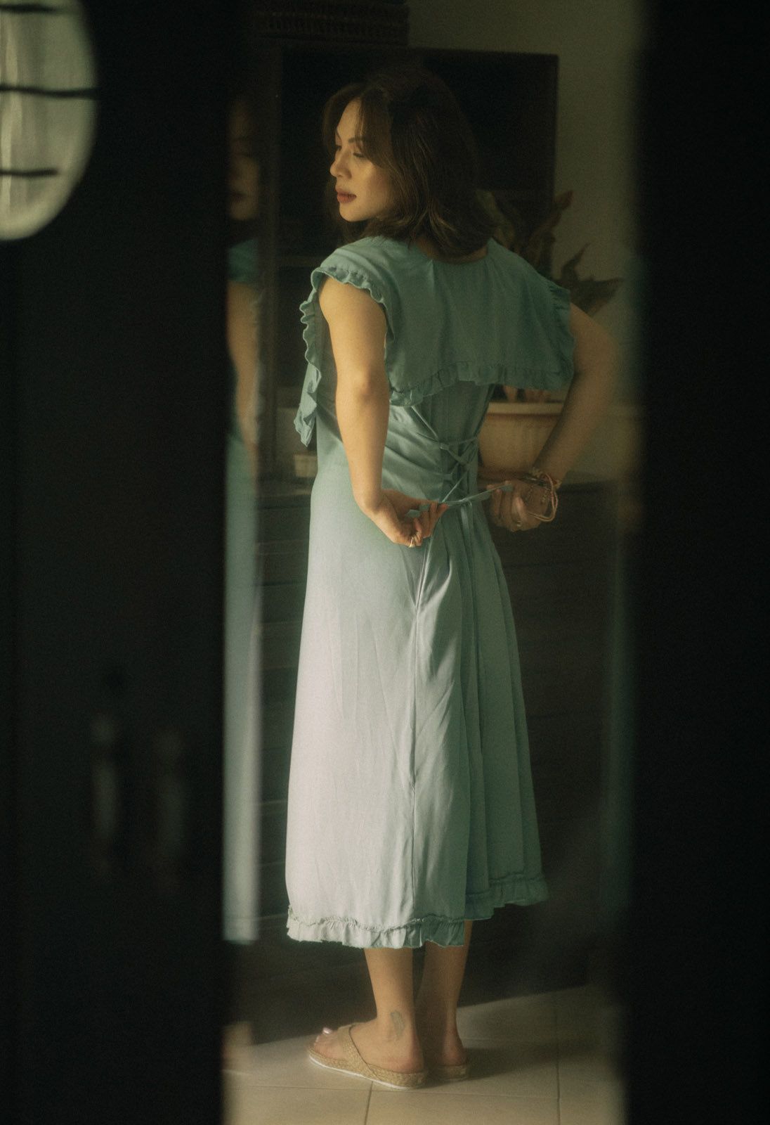 GET SPOTTED SHOP STOCKS BFM x LDG: Mayumi Adjustable Dress
