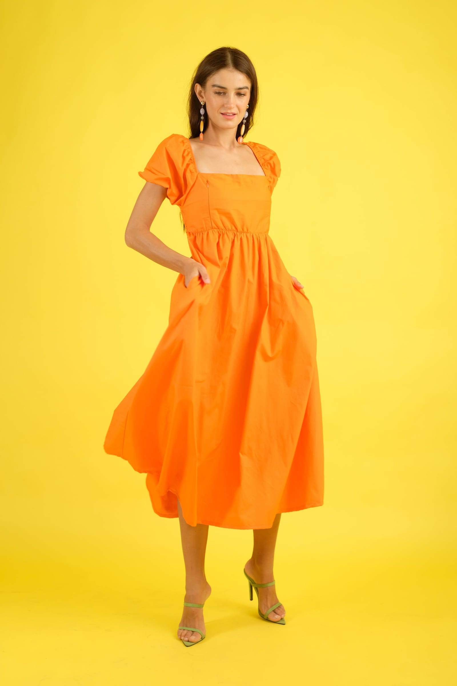 GET SPOTTED SHOP STOCKS Jenny Events: Fiona Smocked Dress