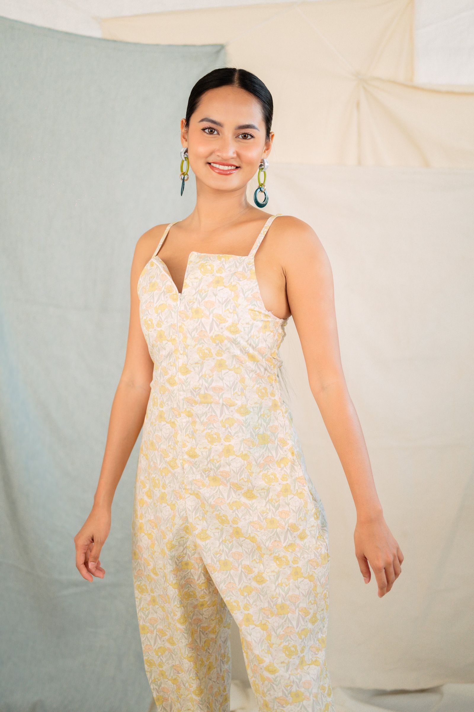 Beauty Gonzalez x GS: A Maharani's Dream in Floral Fabric