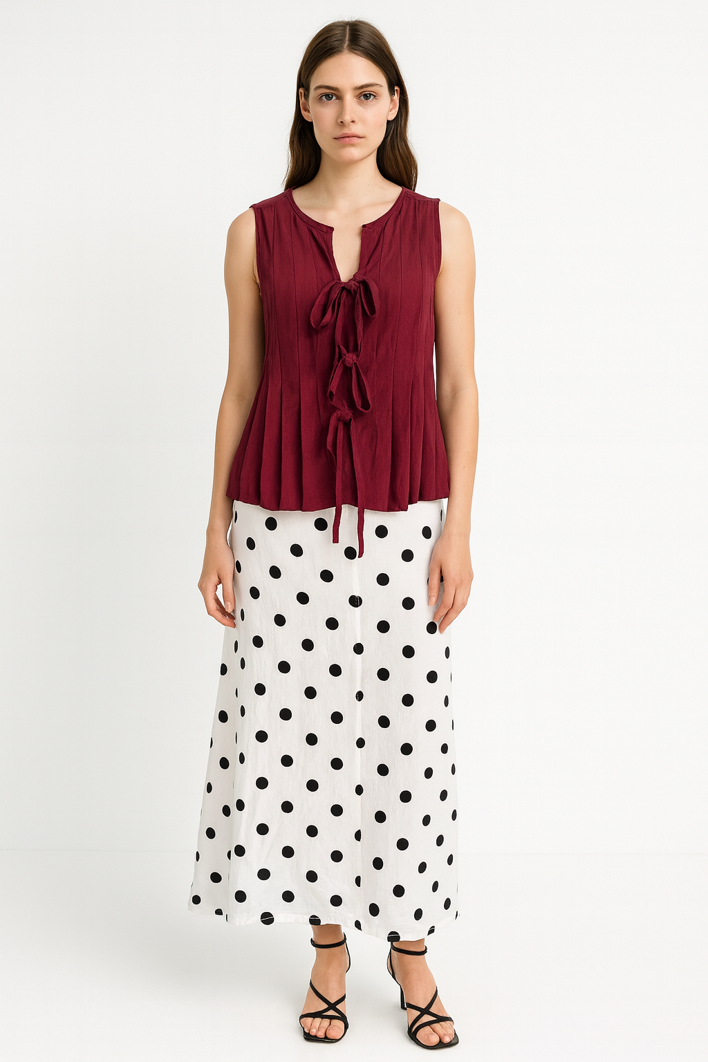 GS Holiday 2025: Bela Polka Skirt
