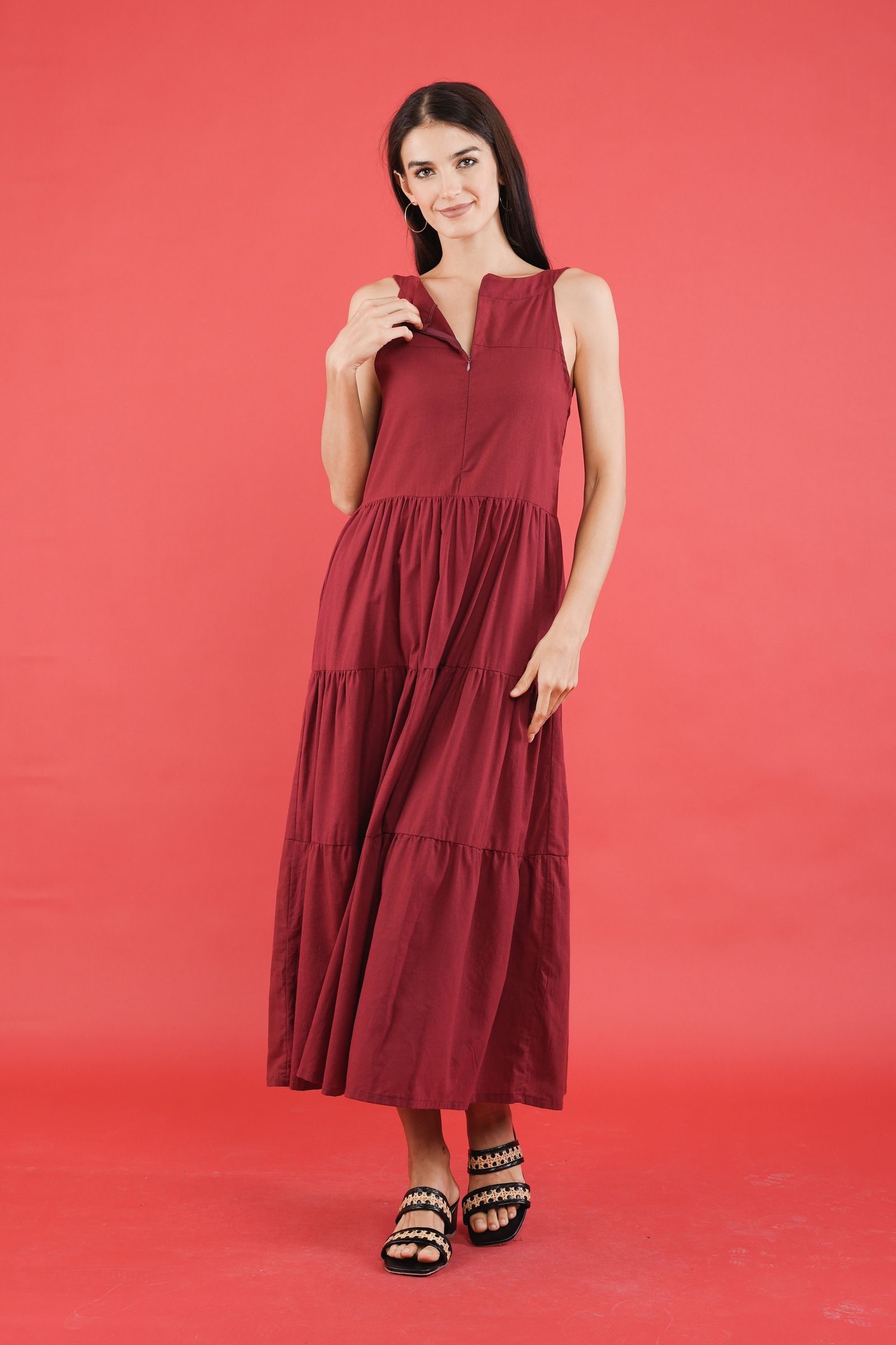 GET SPOTTED SHOP STOCKS GS Holiday: Anna Maxi Dress in Holiday Green