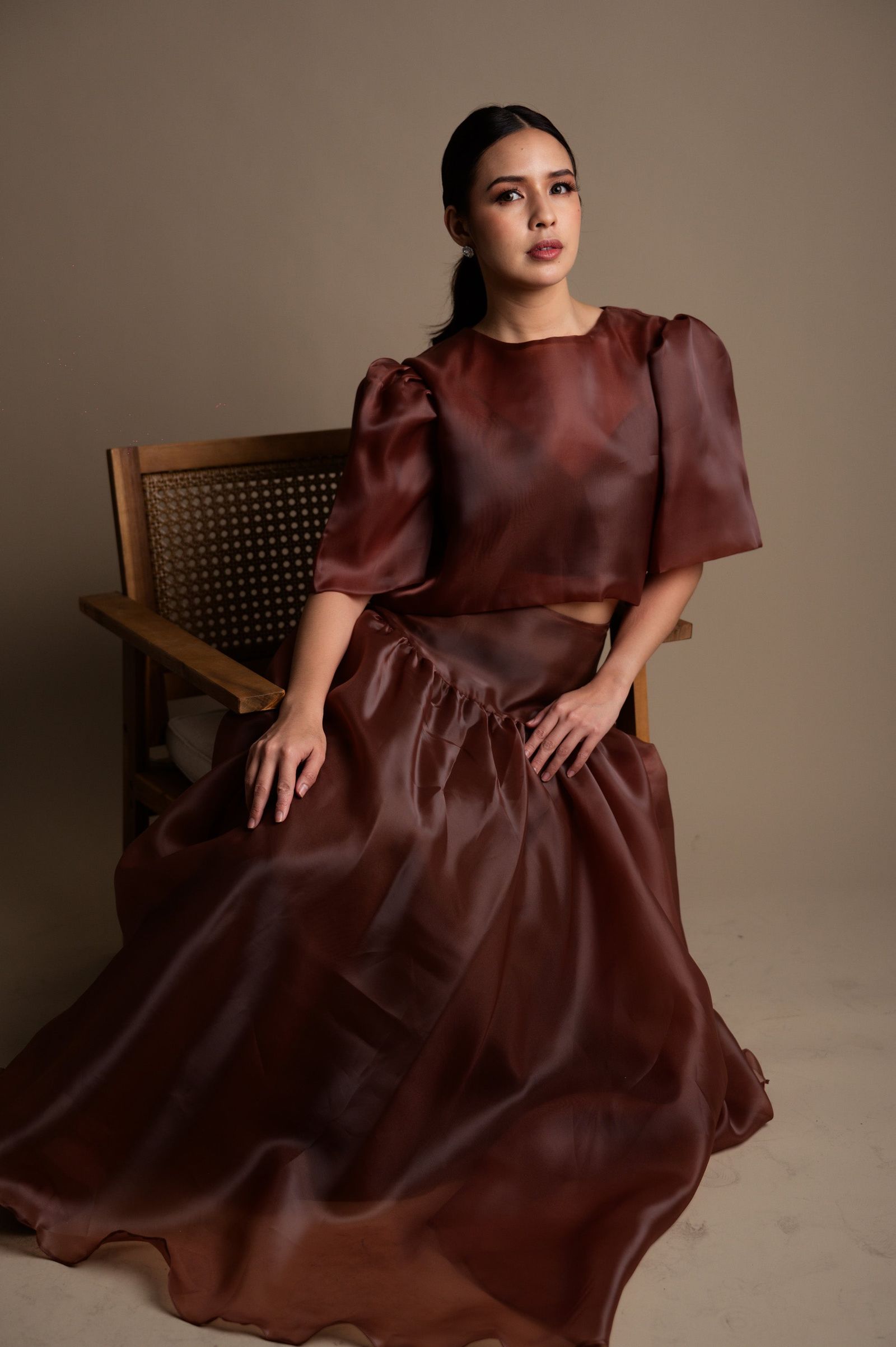Maud London x Get Spotted: Gabriela in Mocha Mousse