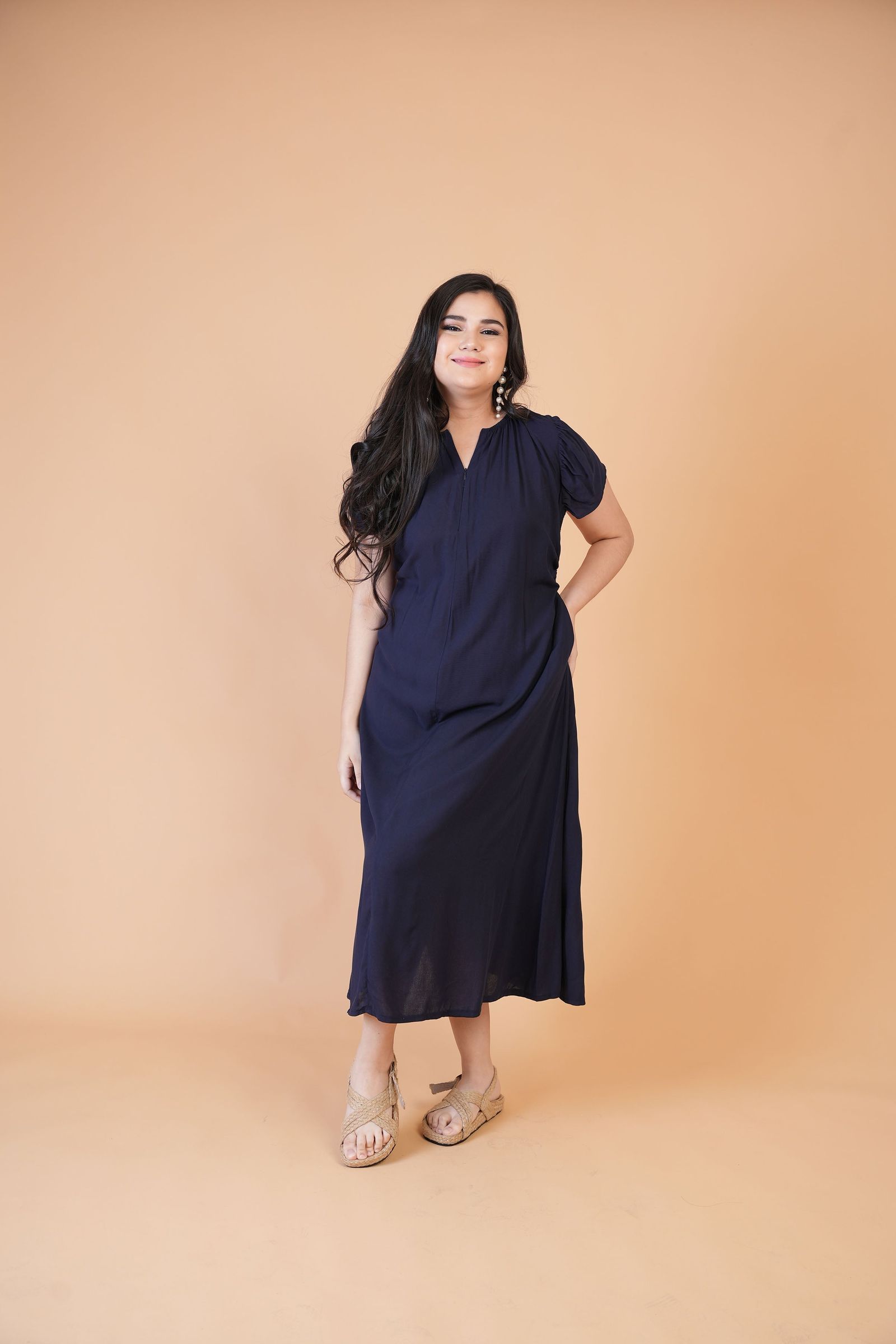 GET SPOTTED SHOP STOCKS Tropics: Marina Backless Dress