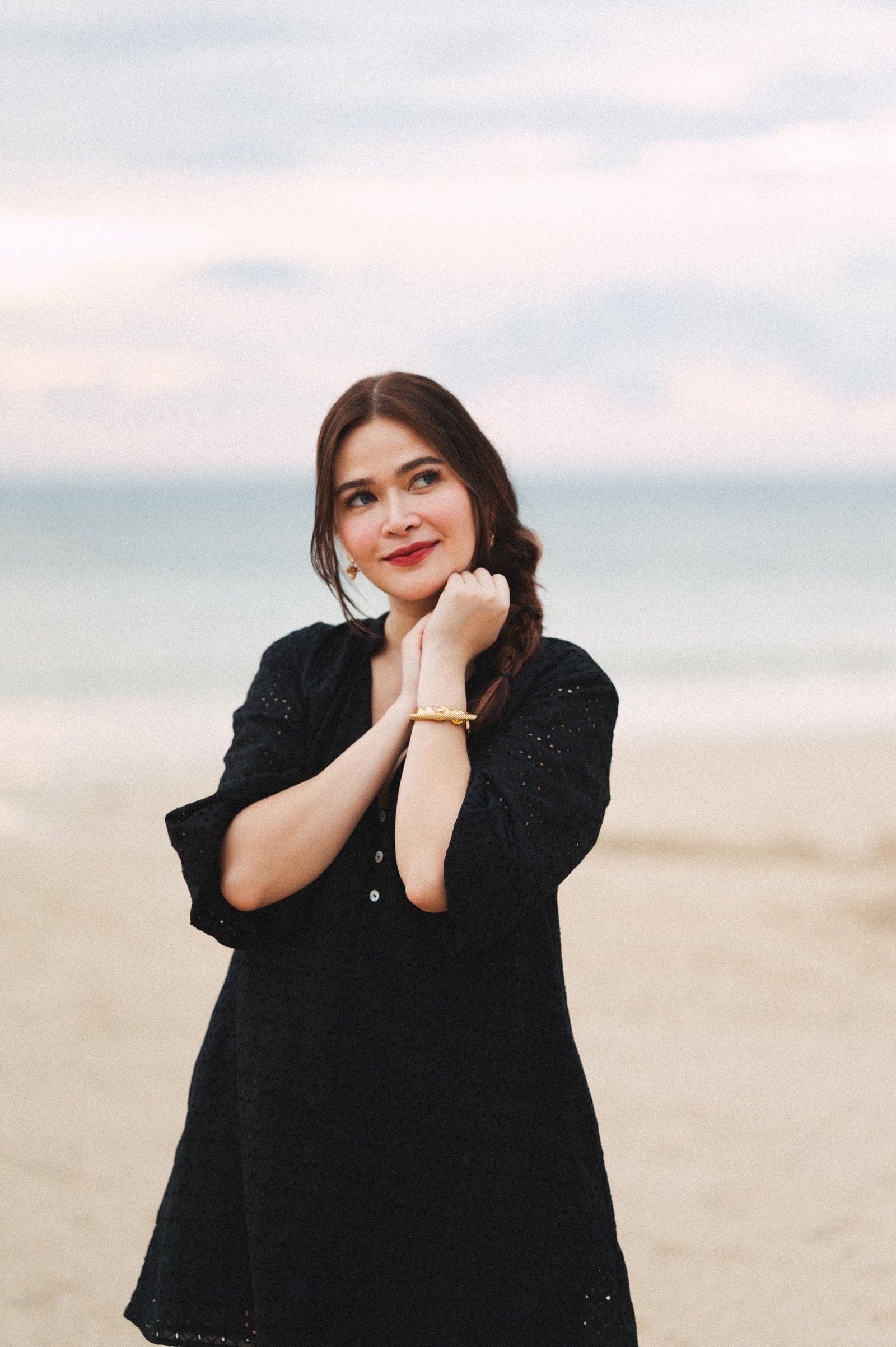 Bela Padilla x Get Spotted: Stella Eyelet Mini Dress