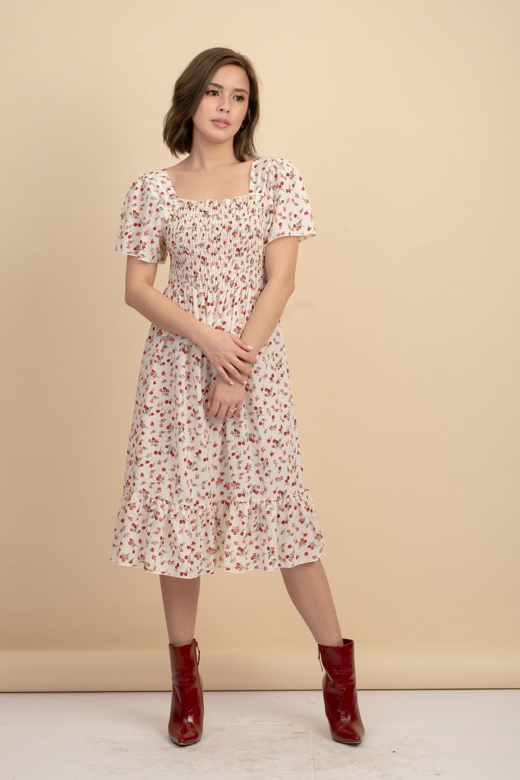 Linda Floral Dress
