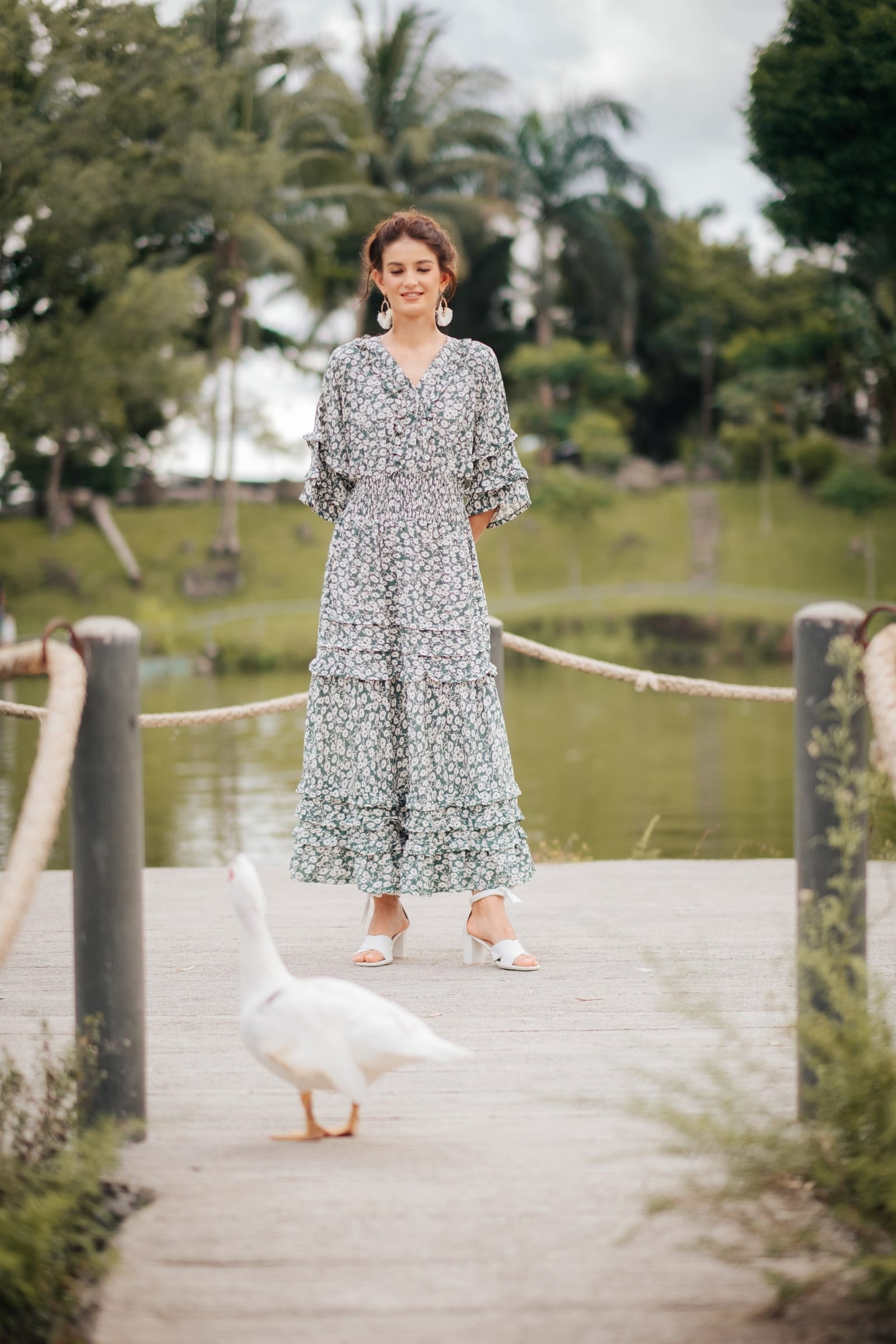GET SPOTTED SHOP STOCK Jenny La Belle Fleur Sauvage: Emily Dress