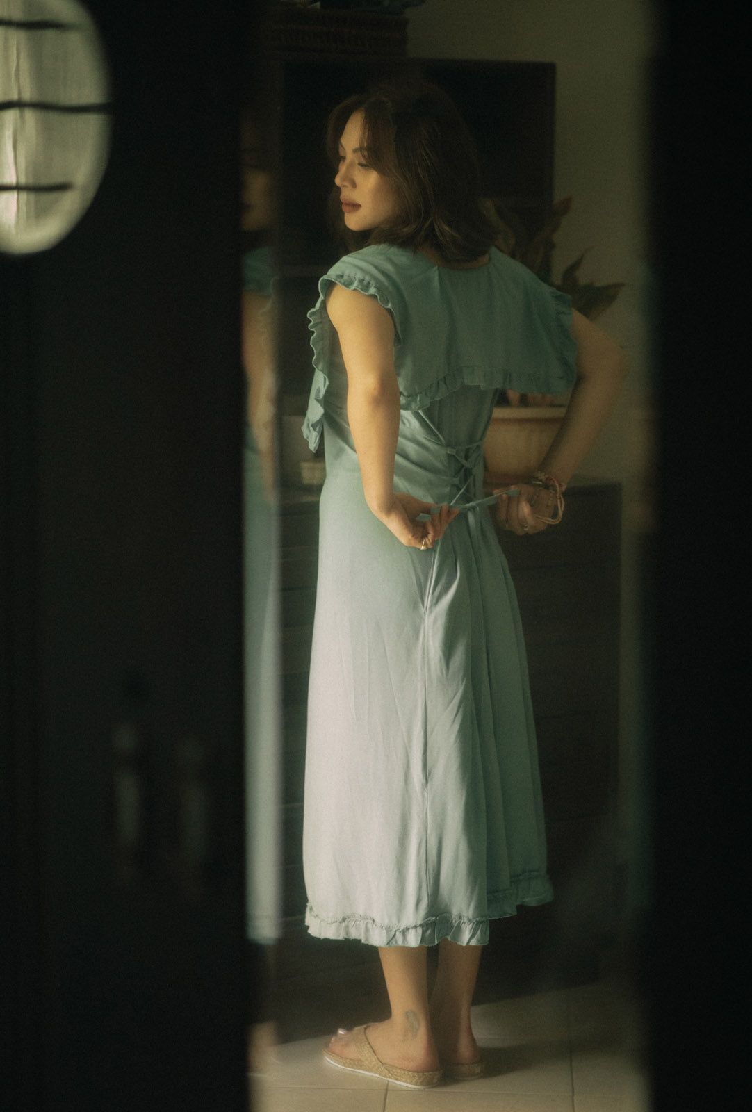 GET SPOTTED SHOP STOCKS BFM x LDG: Mayumi Adjustable Dress