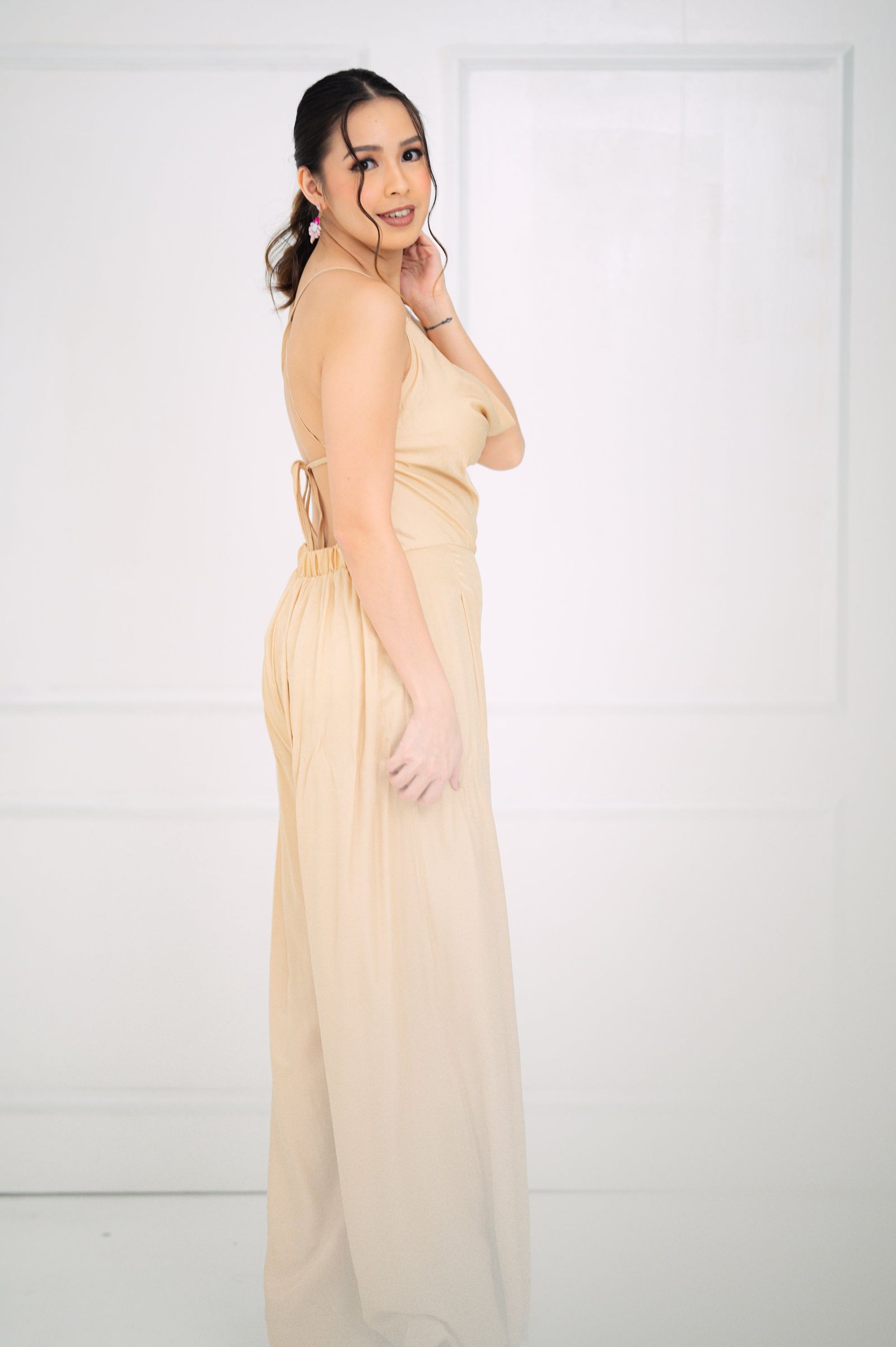 GS Date Night: Lianne Cowl Neck Jumpsuit