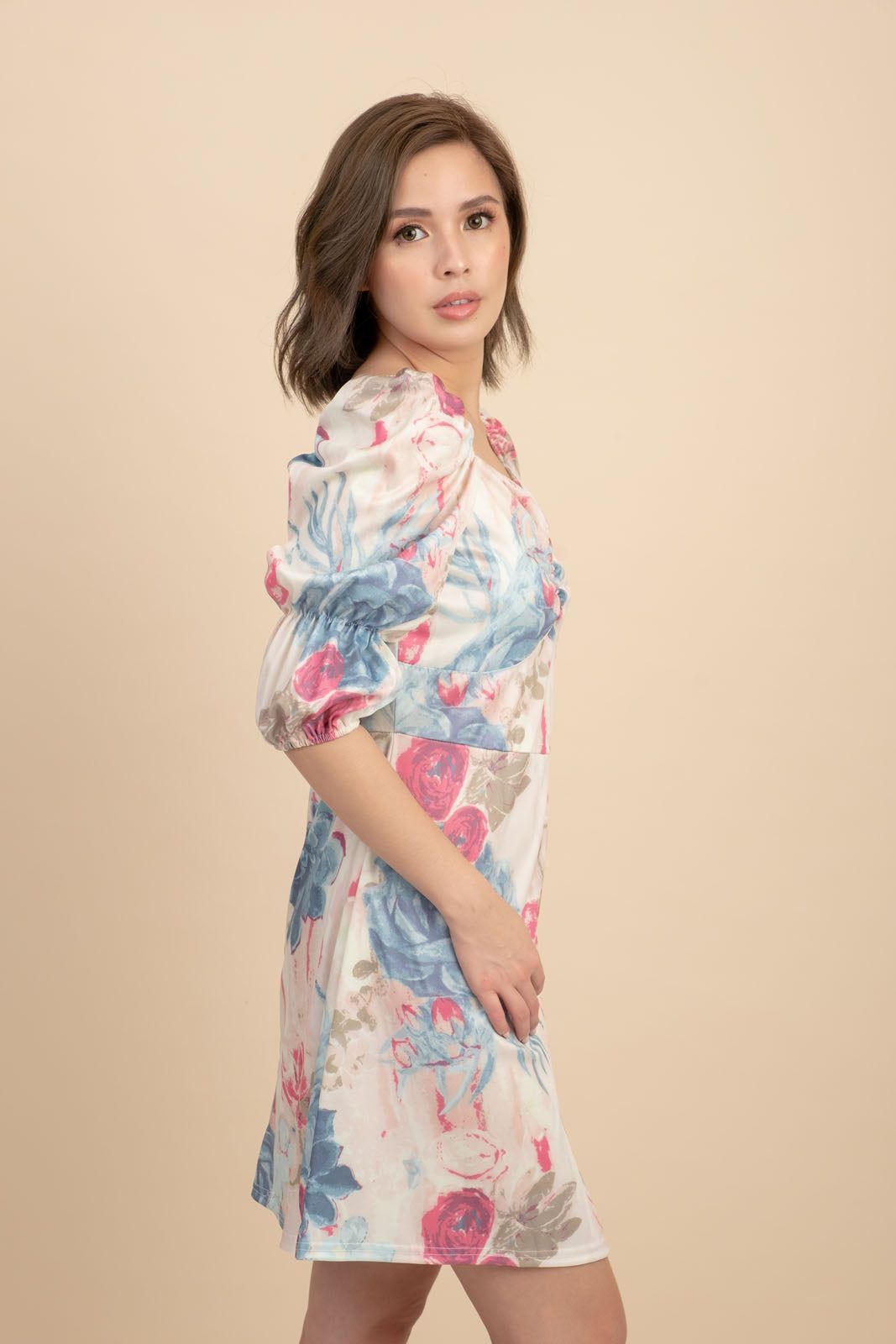 Joline Printed Floral Dress