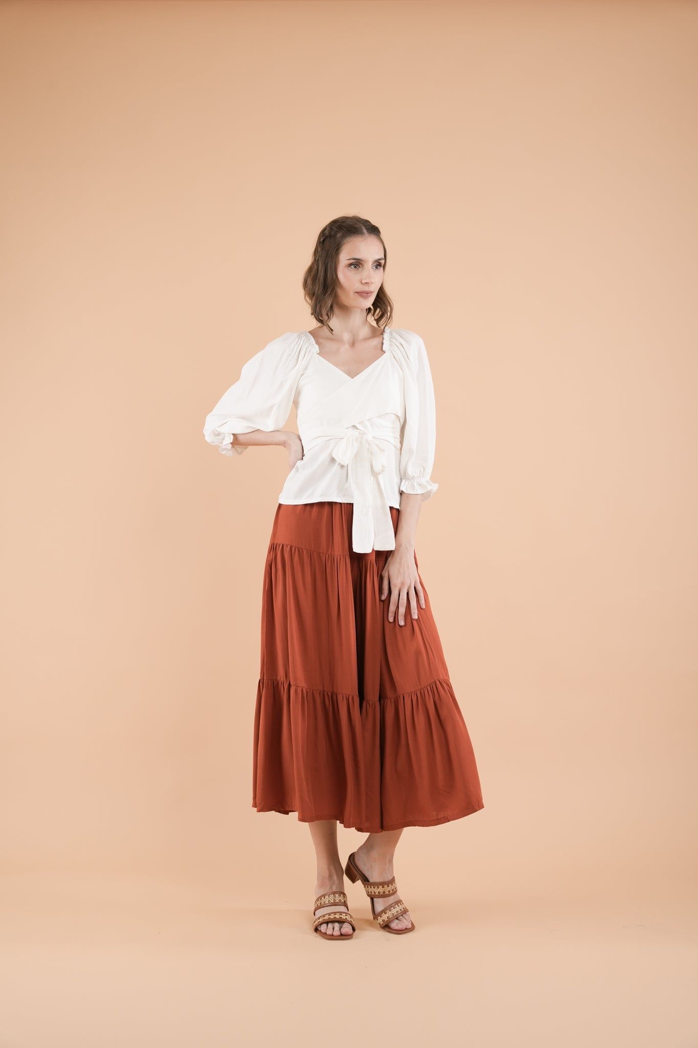 GET SPOTTED SHOP STOCKS Mix and Match Bottoms: Harper Overlap Top