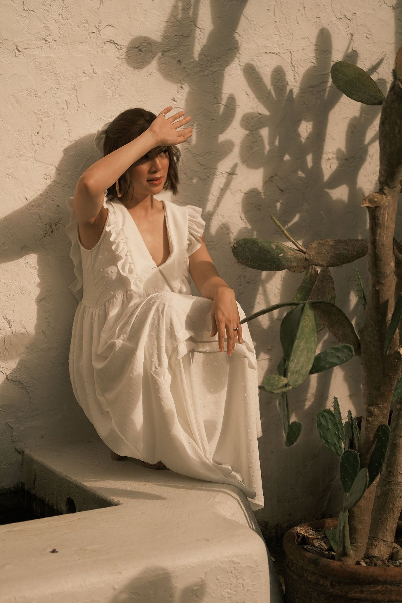 GET SPOTTED SHOP STOCKS MUM x LDG 2: Sinta Ruffled Maxi