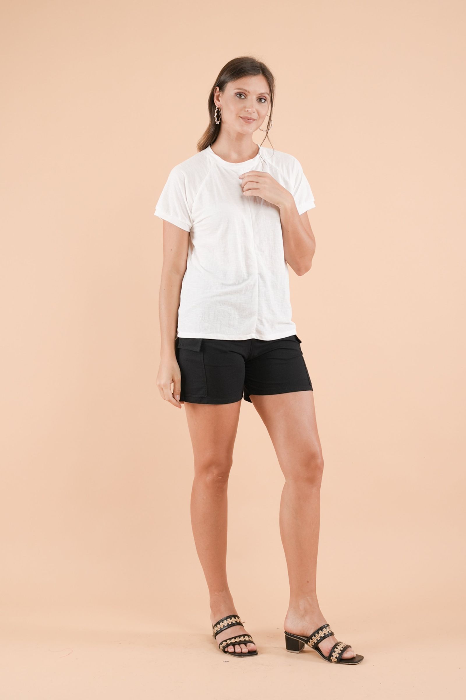GET SPOTTED SHOP STOCKS Mix and Match Bottoms: Isabella Bamboo Tencel Top