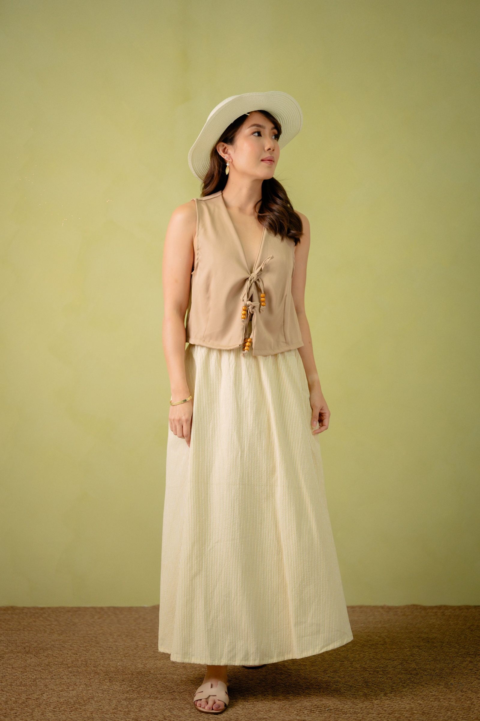 Linen Collection: Cathy Maxi Skirt