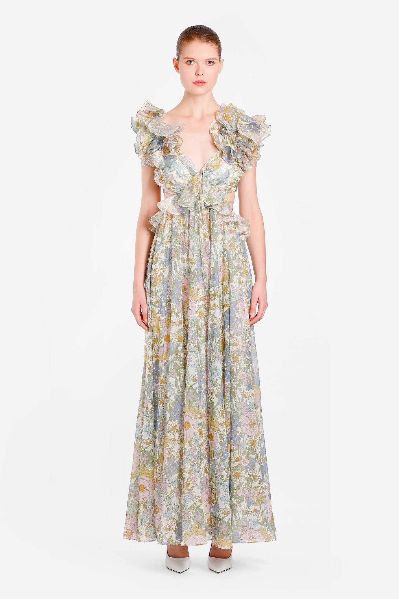 Holiday 02 Rose Sexy Maxi