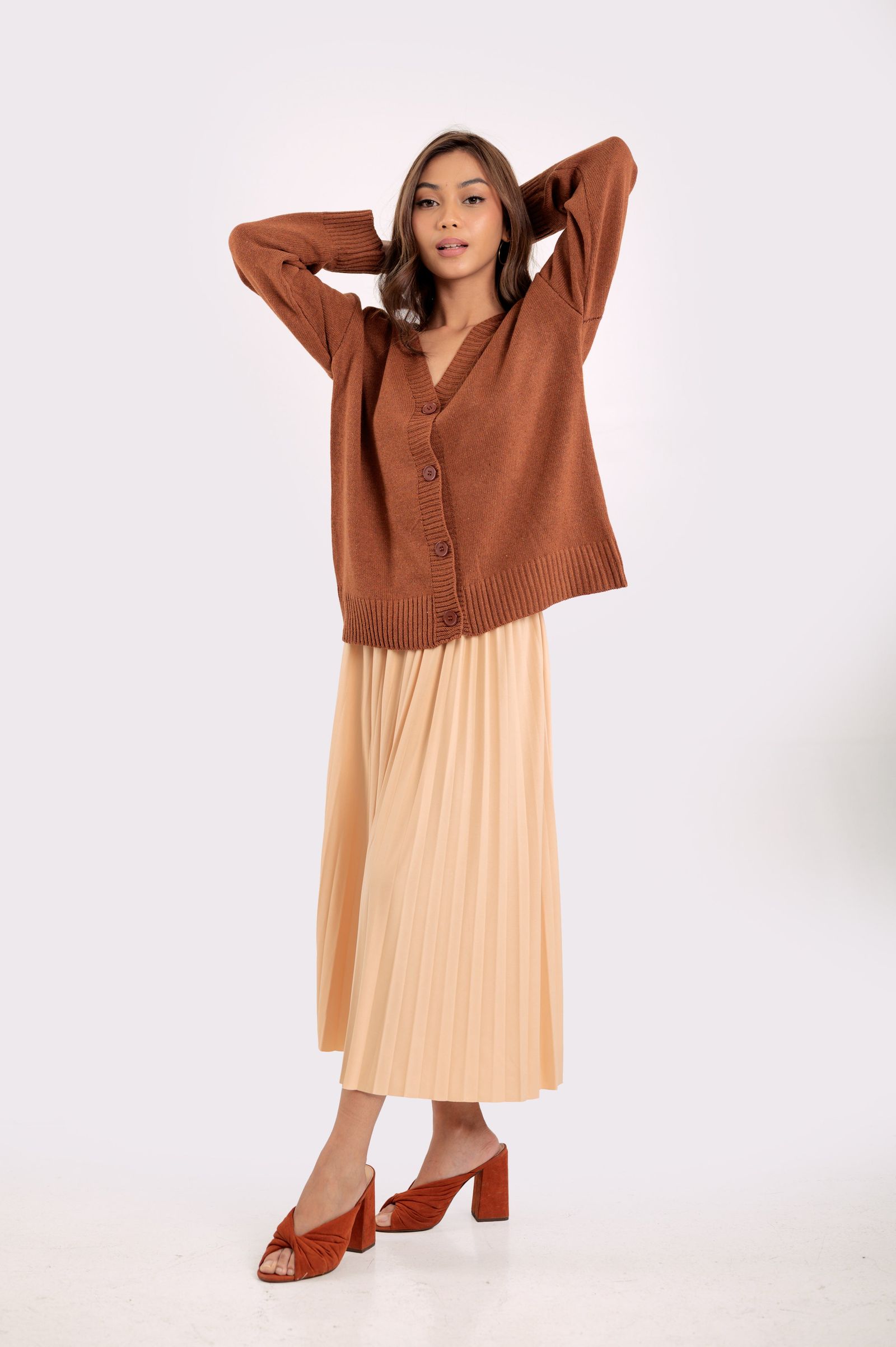 GS Basics 2025: Shine Knitted Cardigan