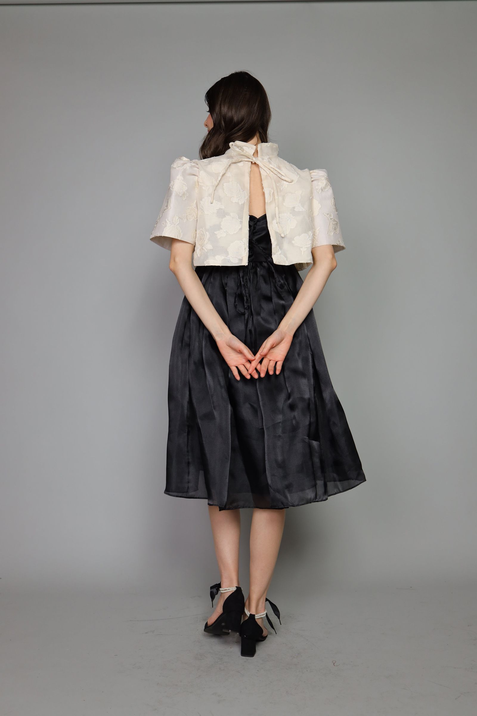 Maud London x Get Spotted: Gregoria in Limited Edition Embossed Fabric