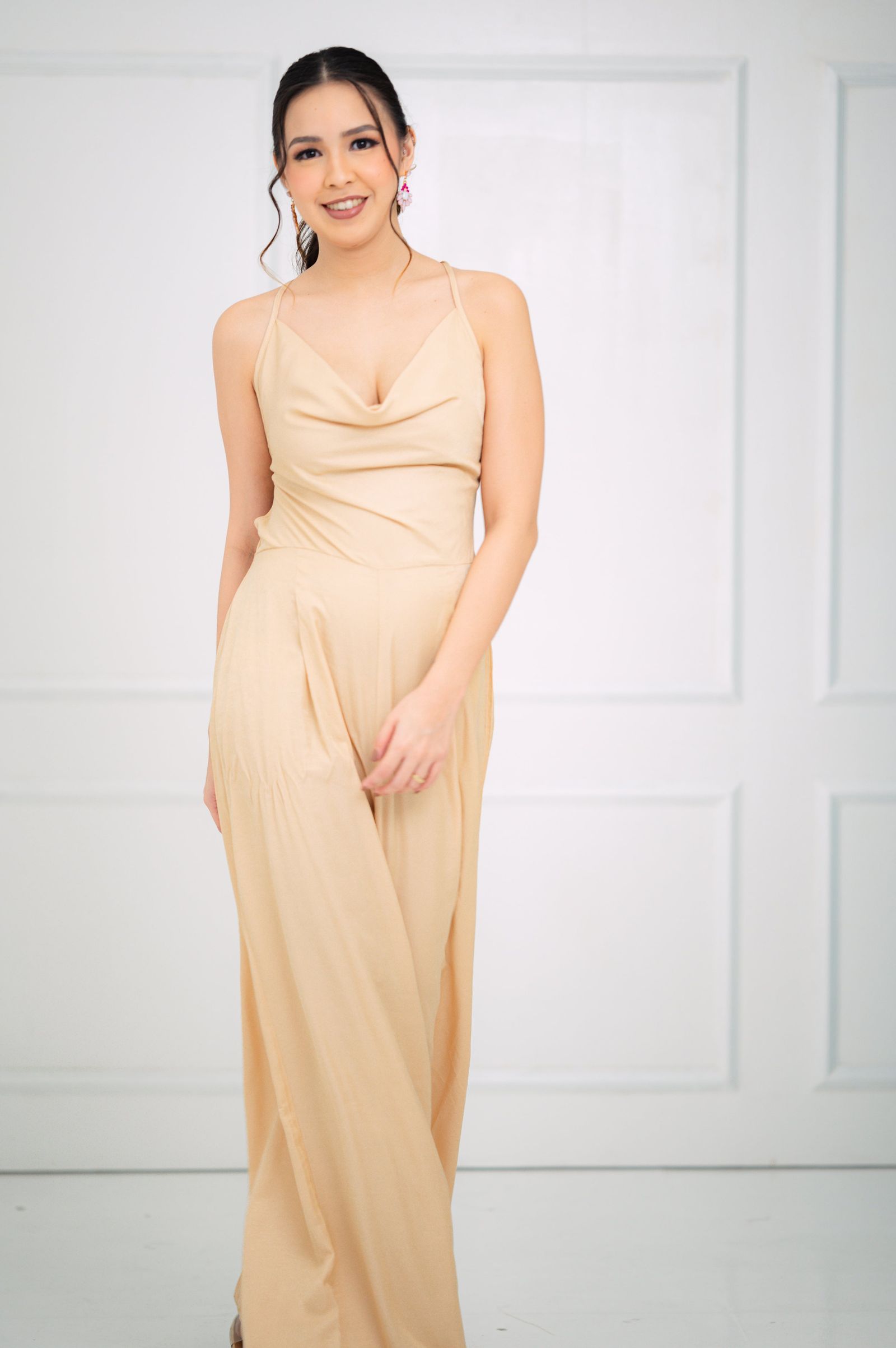 GS Date Night: Lianne Cowl Neck Jumpsuit