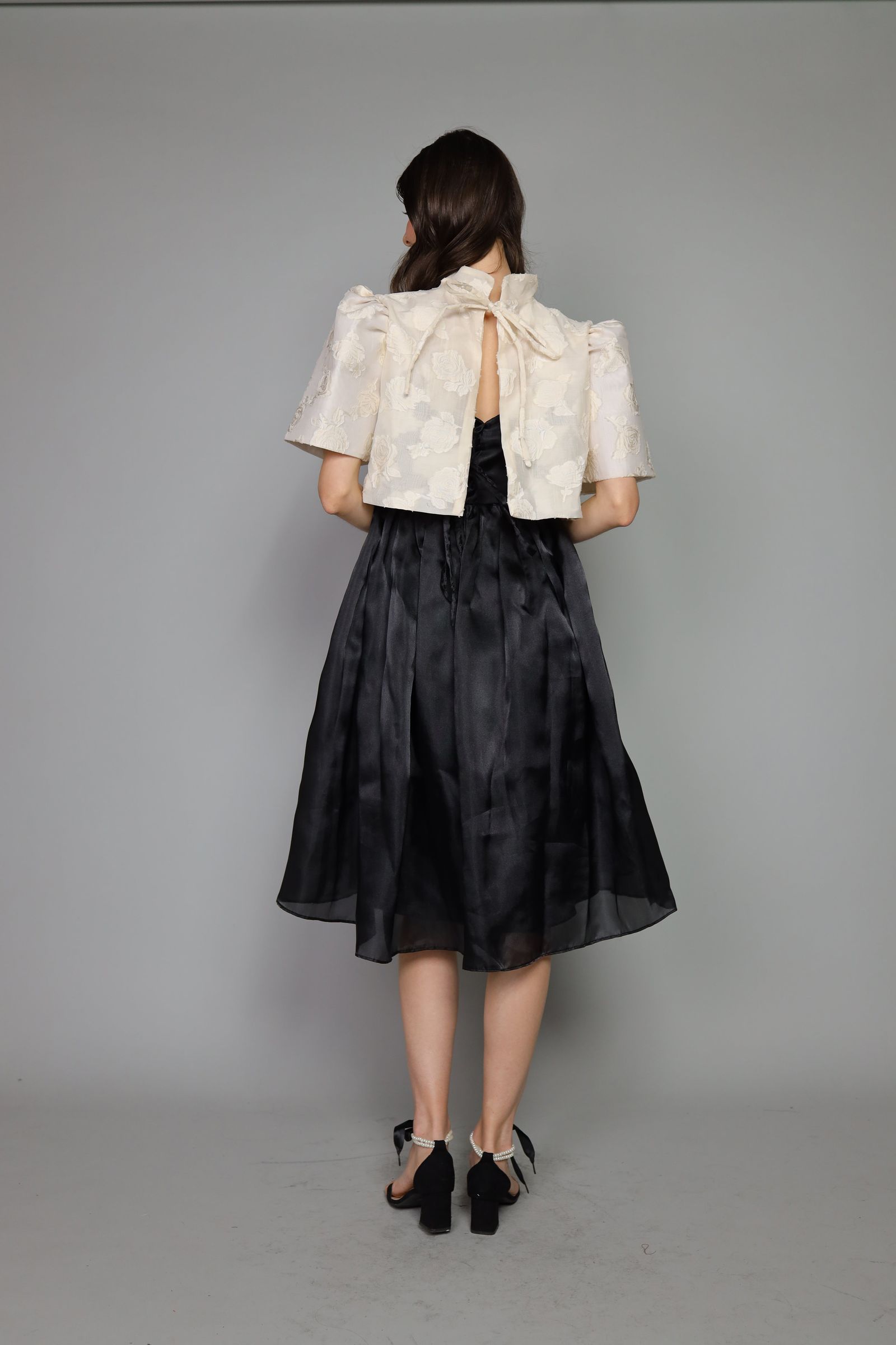 Maud London x Get Spotted: Gregoria in Limited Edition Embossed Fabric
