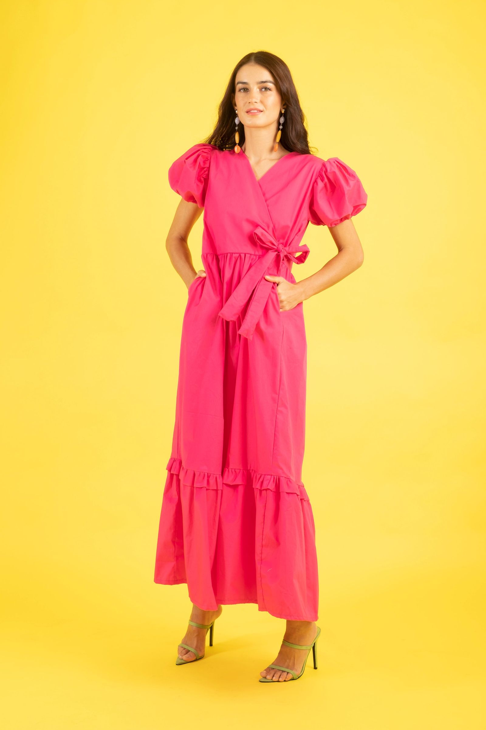 GET SPOTTED SHOP STOCKS Jenny Events: Feliza Wrap Dress
