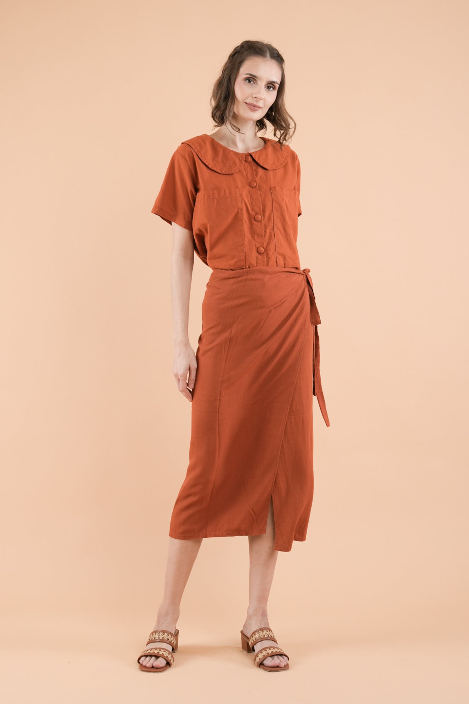 GET SPOTTED SHOP STOCKS Mix and Match Bottoms: Aerilyn Sarong Skirt