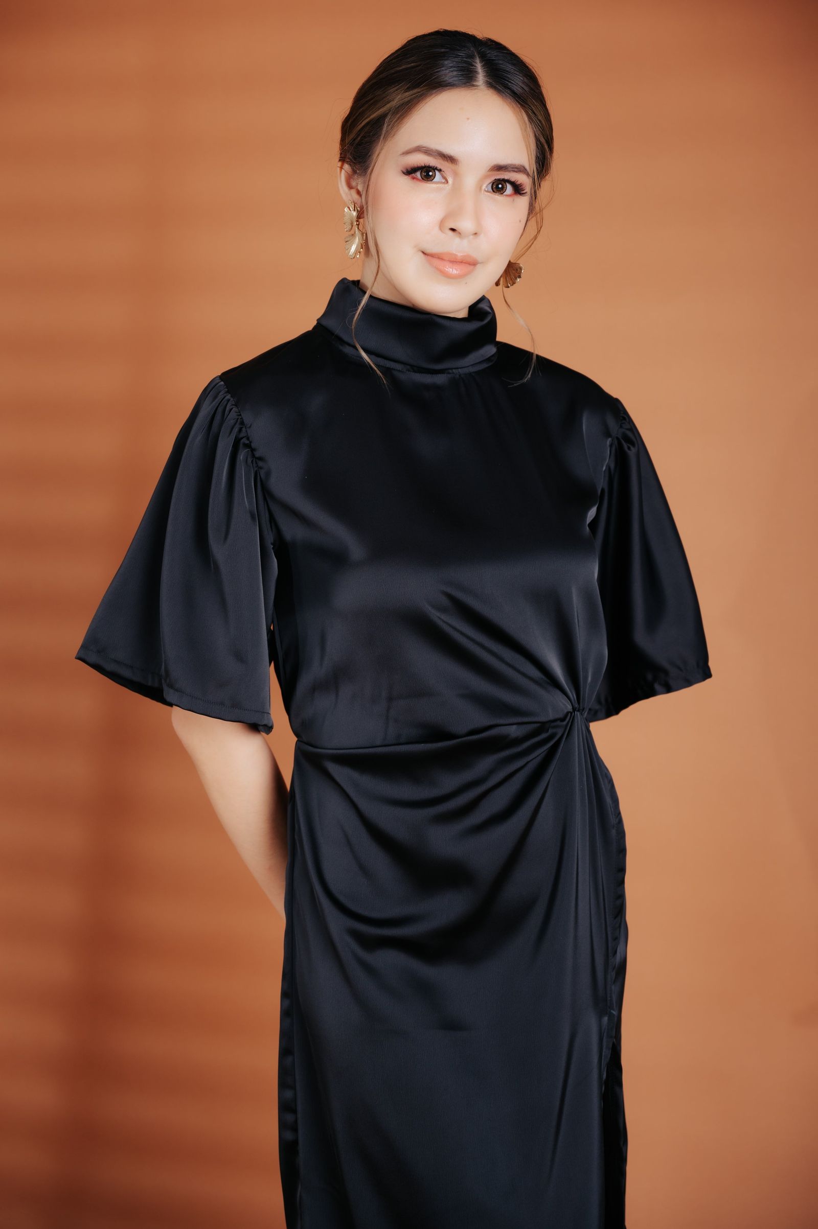 Alhambra x GS: The Karl Dress with Ostrich Feathers