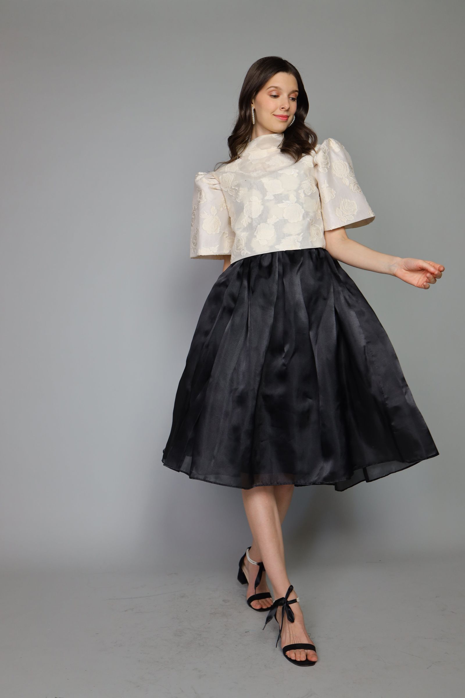 Maud London x Get Spotted: Gregoria in Limited Edition Embossed Fabric