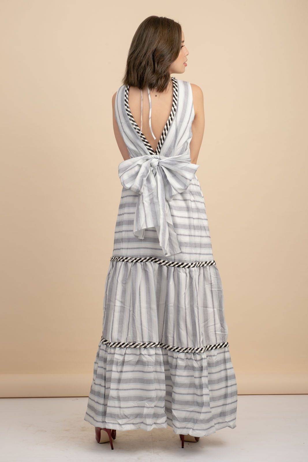 Holiday 01 Linen Maxi Dress