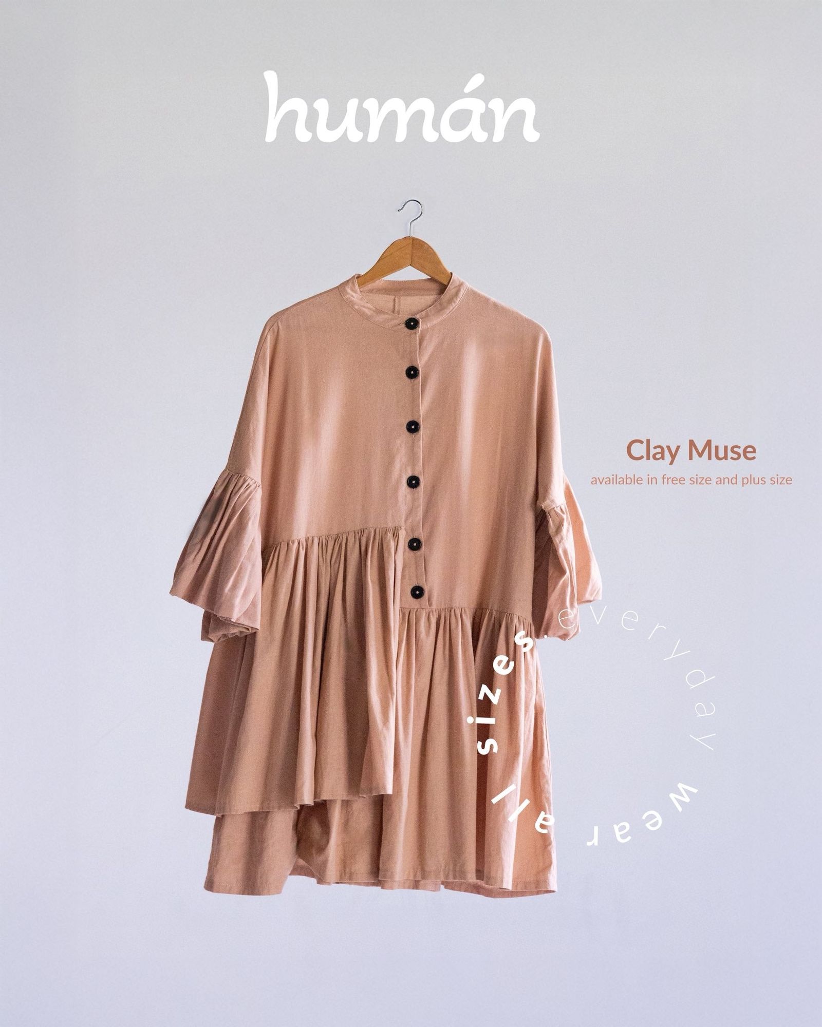 Humán x Get Spotted Style 3 Taupe: Clay Muse