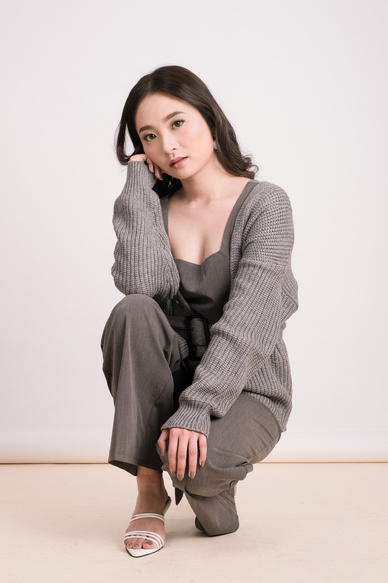 Consuela Knitted Top with Belt