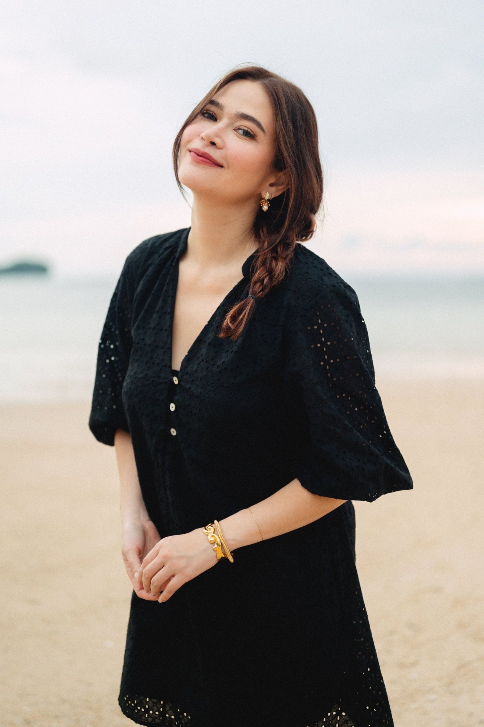 Bela Padilla x Get Spotted: Stella Eyelet Mini Dress