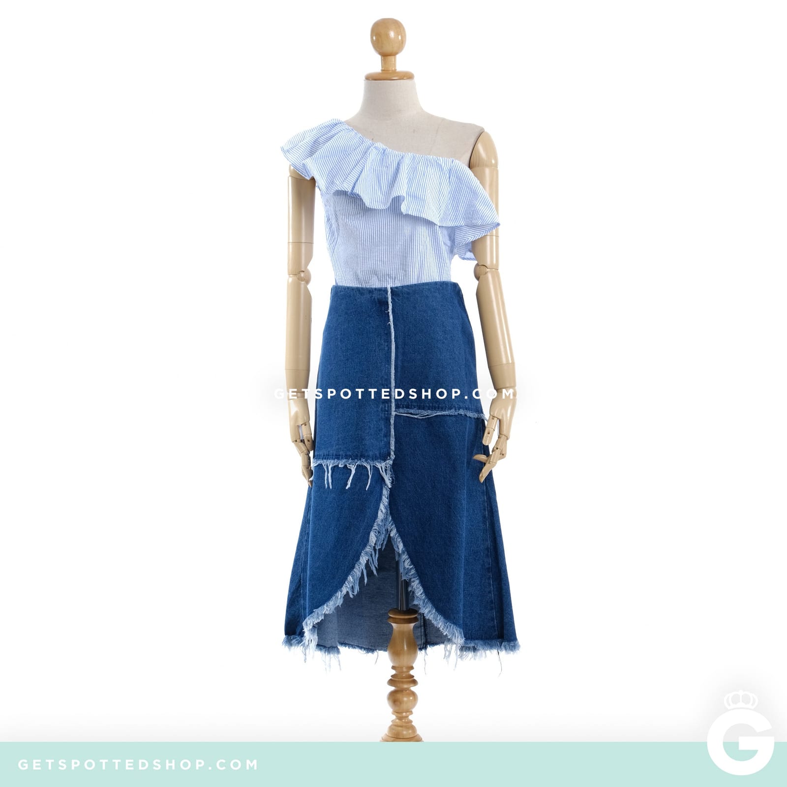 Pree Denim Skirt