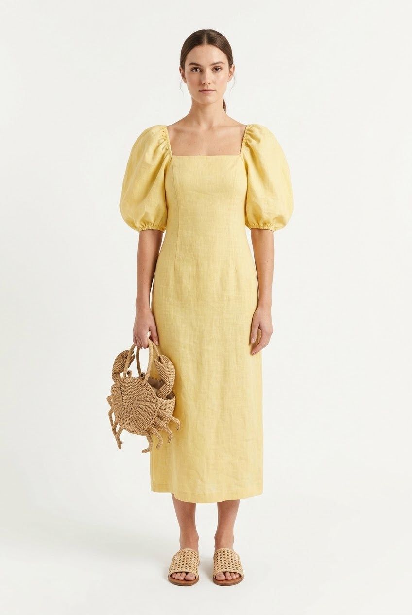 GS Linen Collection: Monica Dress