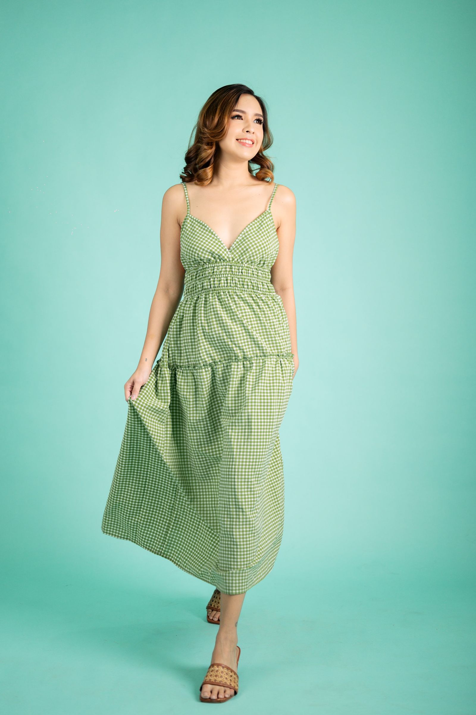 Gingham Collection: Claire Maxi Dress