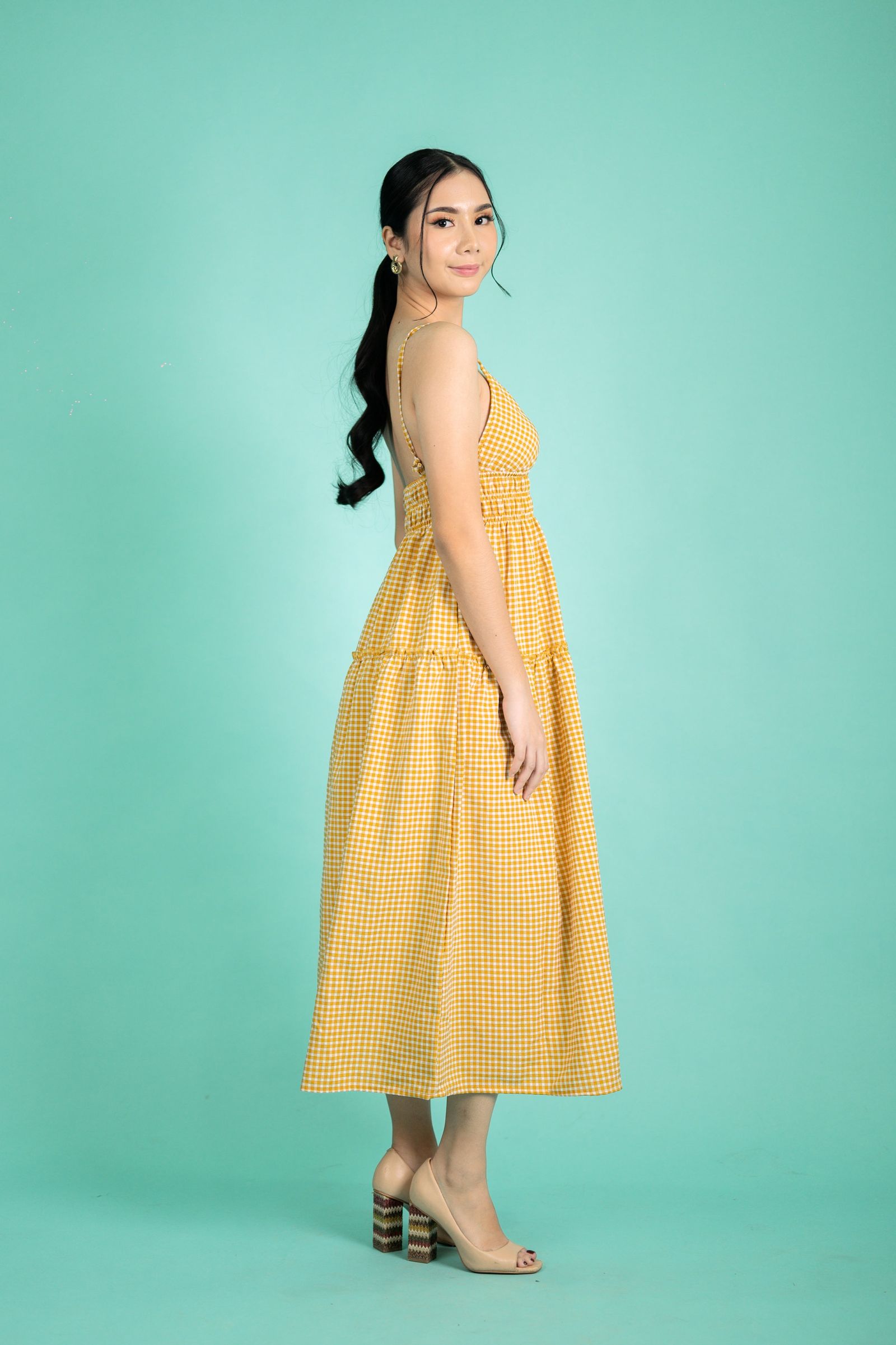 Gingham Collection: Claire Maxi Dress