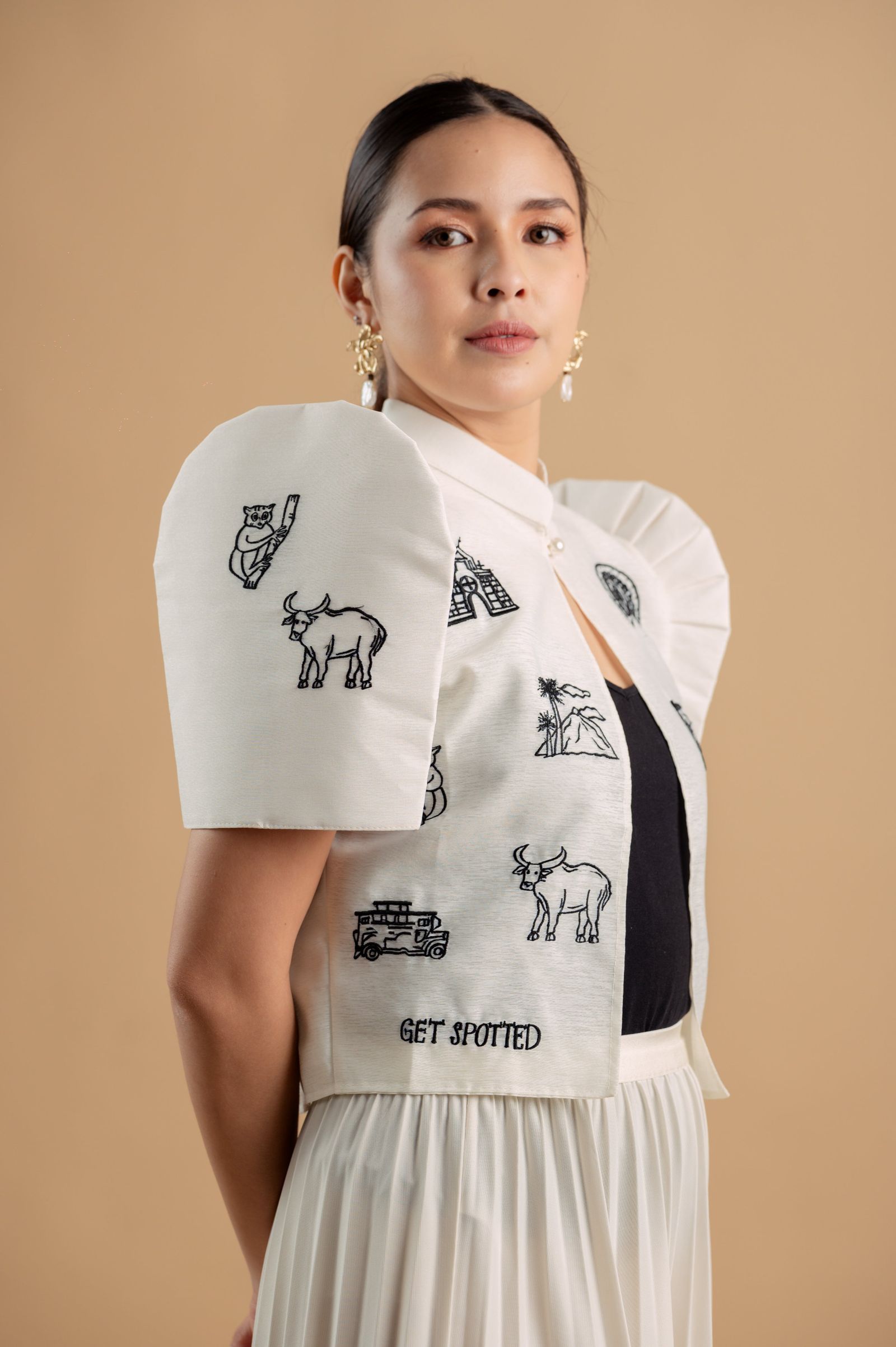 Modern Filipiniana: Luna Bolero