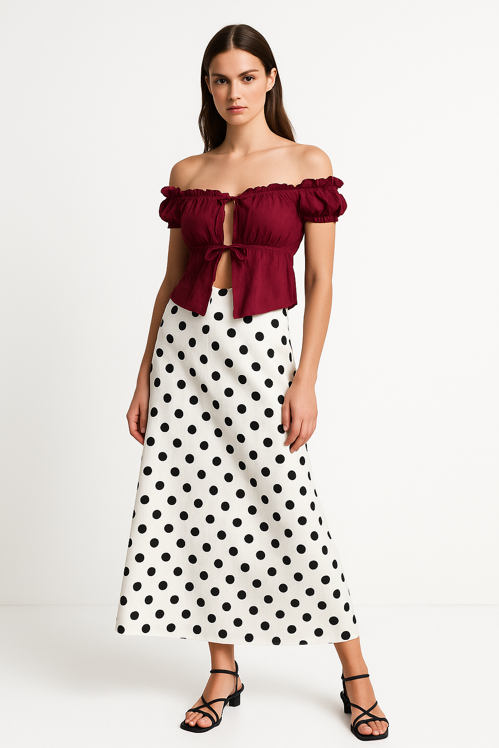 GS Holiday 2025: Bela Polka Skirt