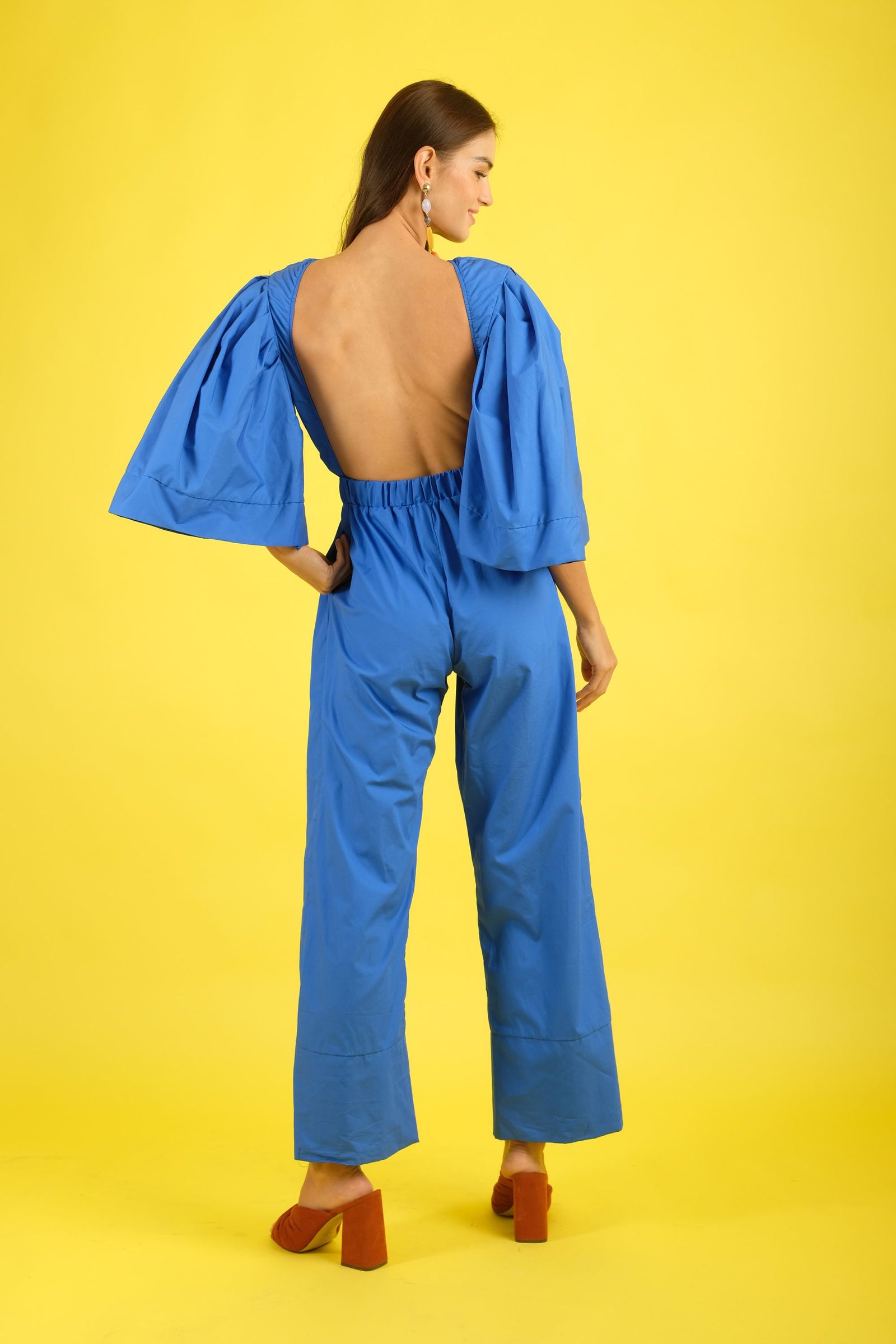 GET SPOTTED SHOP STOCKS Jenny Events: Florence Backless Jumpsuit