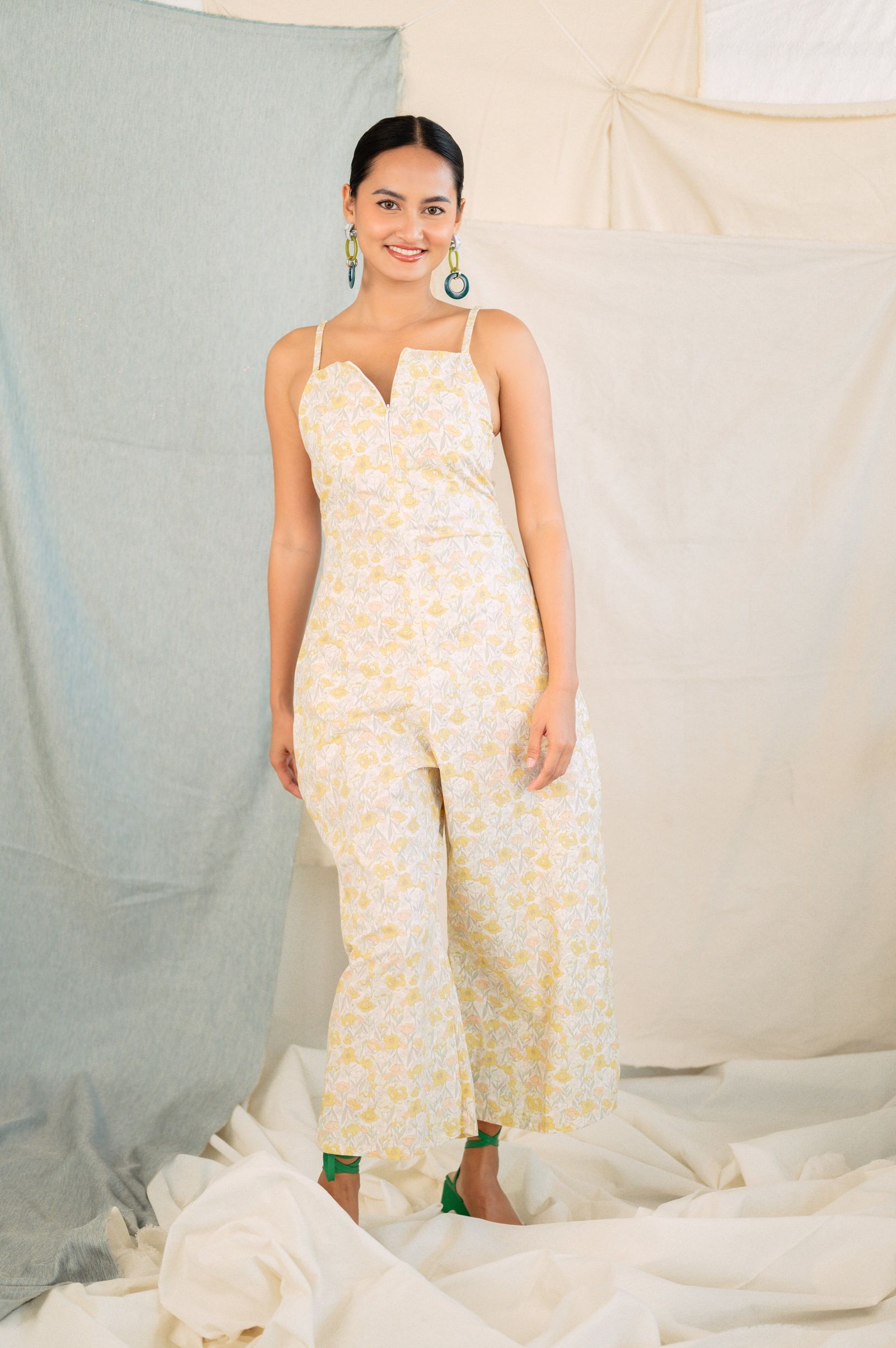 Beauty Gonzalez x GS: A Maharani's Dream in Floral Fabric