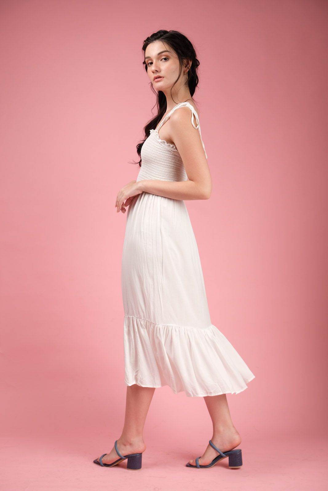Sandra White Dress